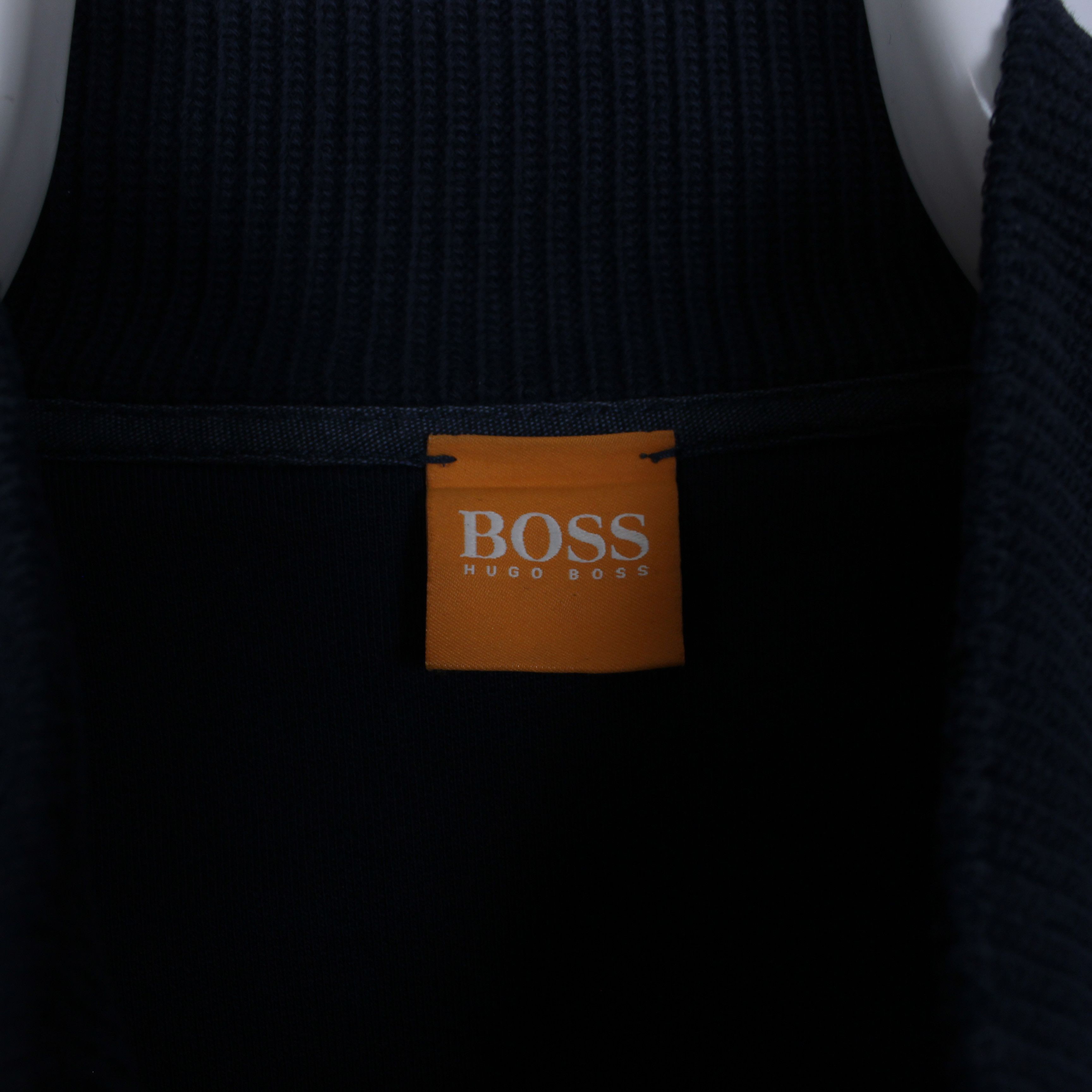 Hugo Boss Hugo Boss jacket men navy blue full zip XL XXL Size US XL / EU 56 / 4 - 3 Thumbnail