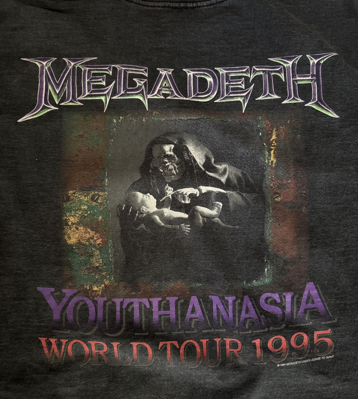 Megadeth - 1995 Youthanasia World Tour metallica korn