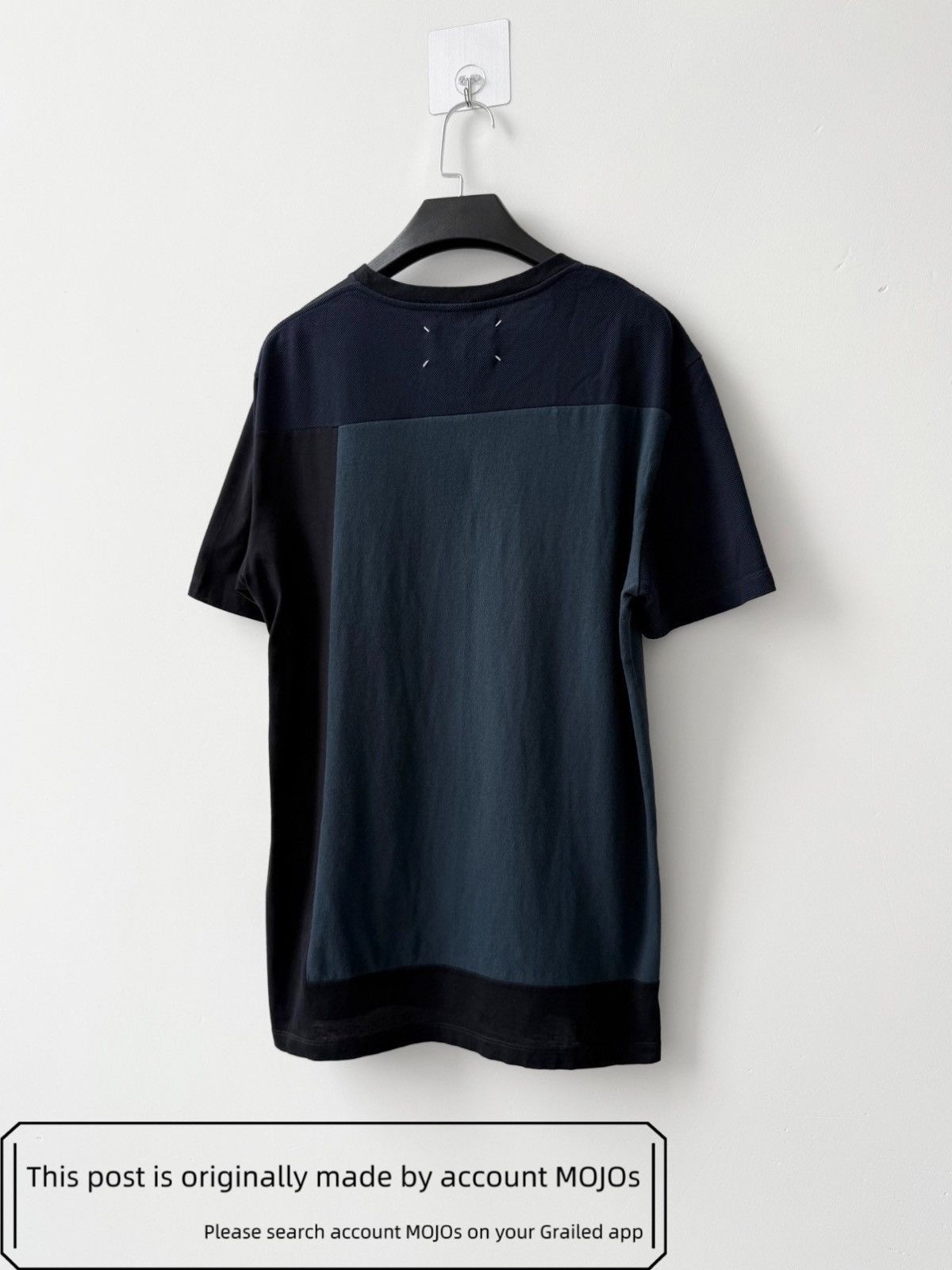 Maison Margiela Sz 48 Maison Margiela 15SS Joint Blue Basic Tee mojos1511 Size US M / EU 48-50 / 2 - 3 Thumbnail