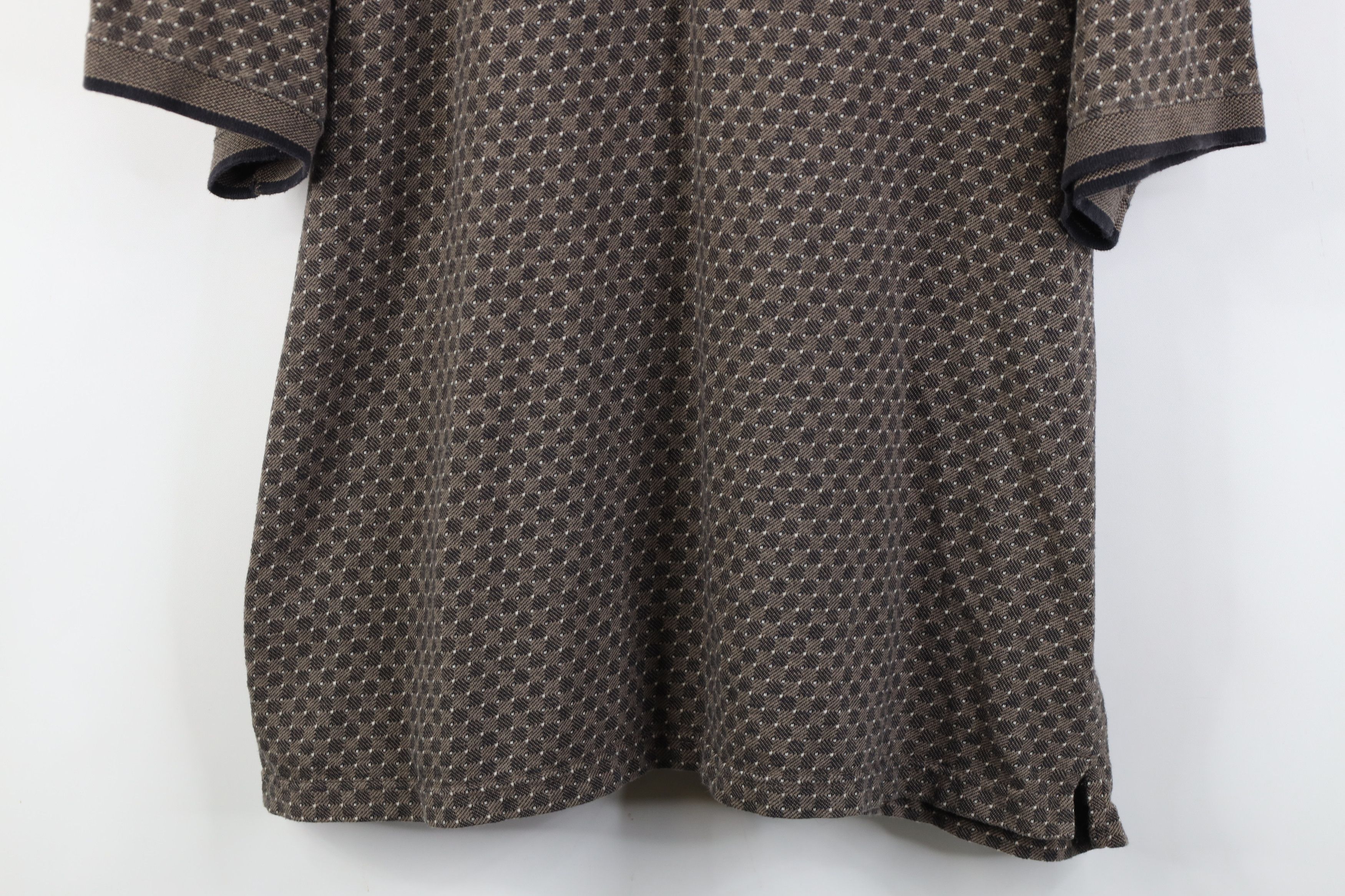 Vintage Vintage 90s Streetwear Checkered Collared Golf Polo Shirt Size US XXL / EU 58 / 5 - 3 Thumbnail