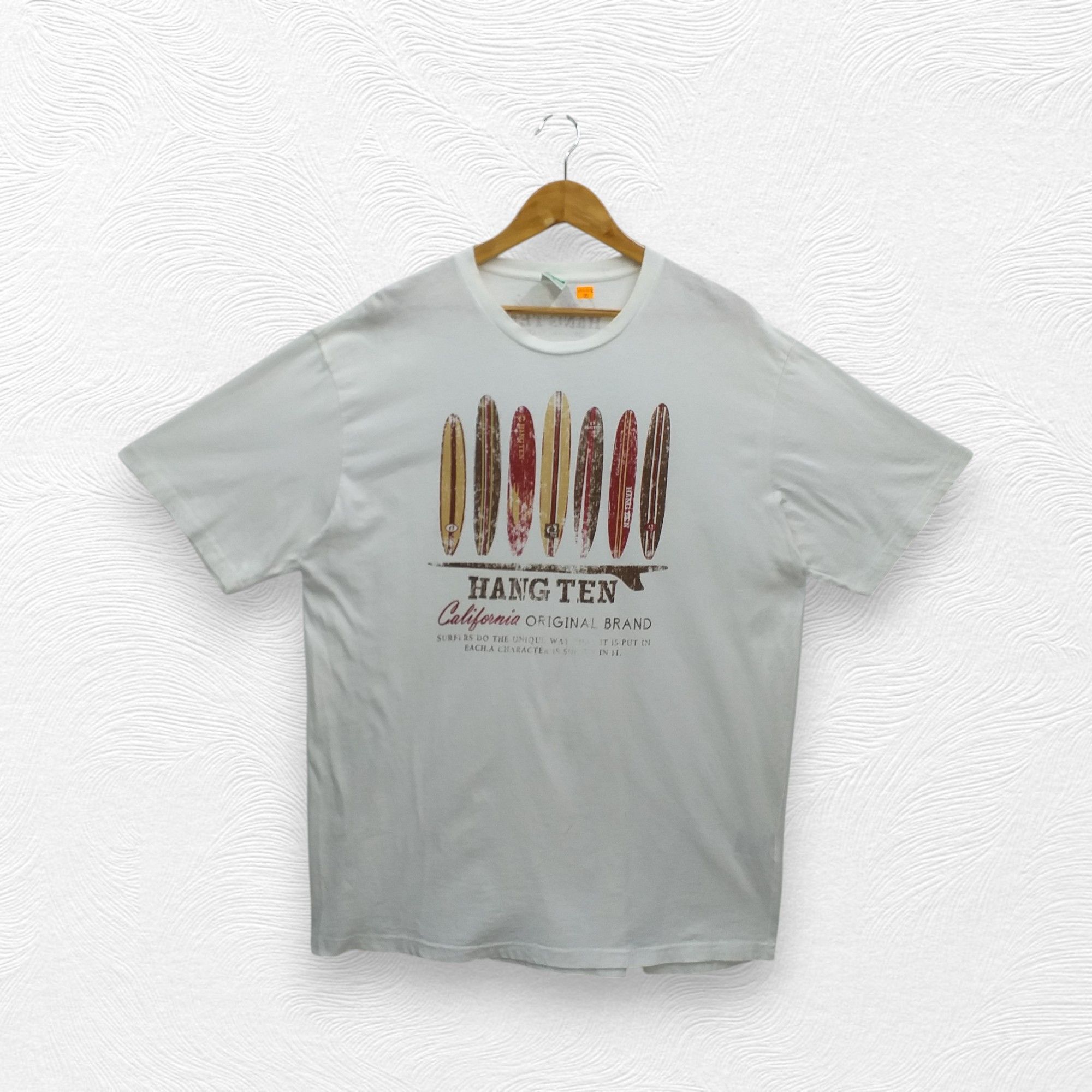 Hang Ten Hang Ten Califiornia Tshirt -E121 Size US XXL / EU 58 / 5 - 1 Thumbnail