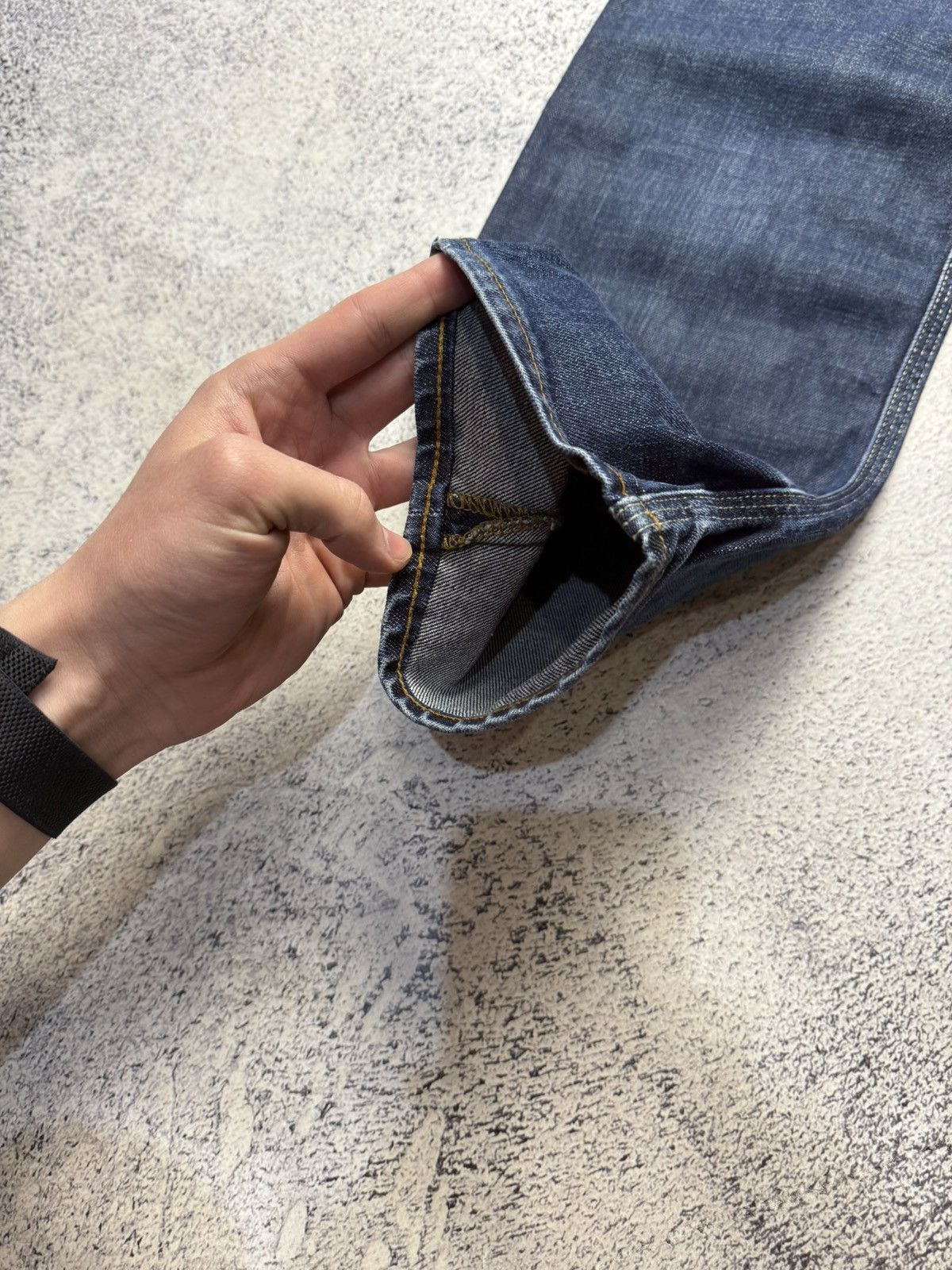 G-Star Vintage G Star Raw Denim Streetwear Jeans Japanese Y2K 30 Size US 31 - 10 Thumbnail