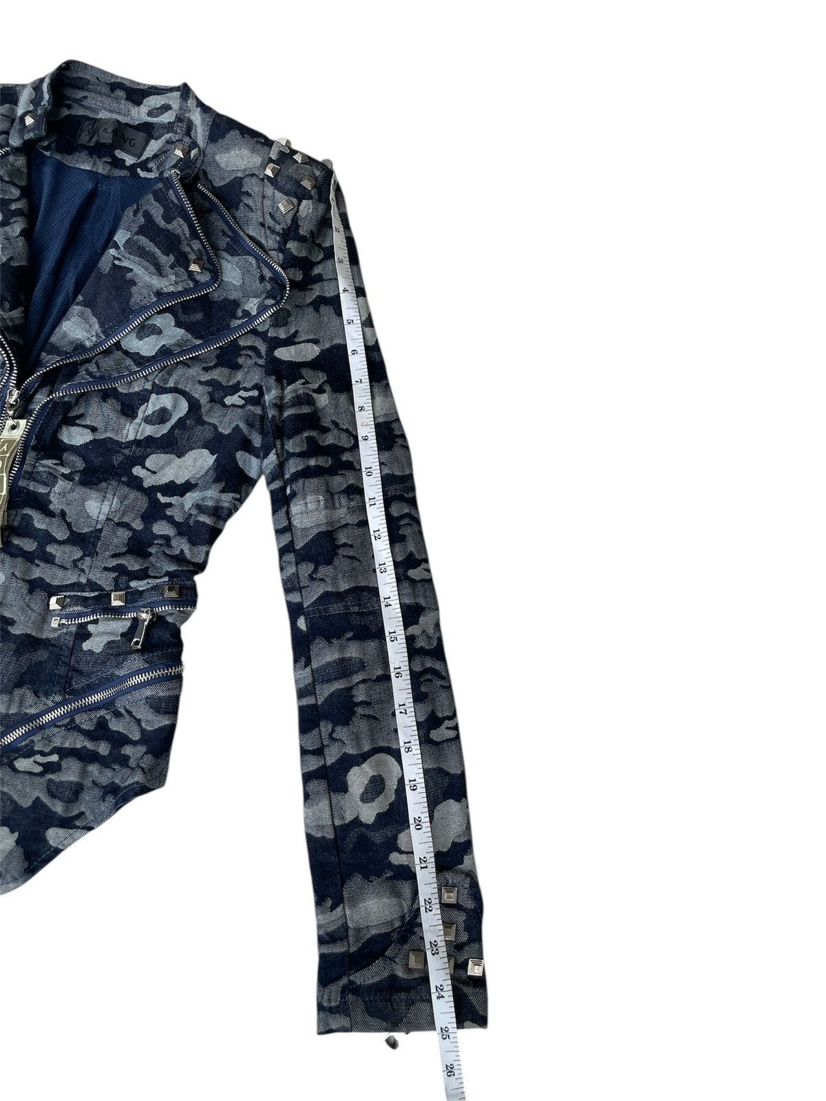 If Six Was Nine Shalang camo Biker Jacket Size US M / EU 48-50 / 2 - 9 Thumbnail