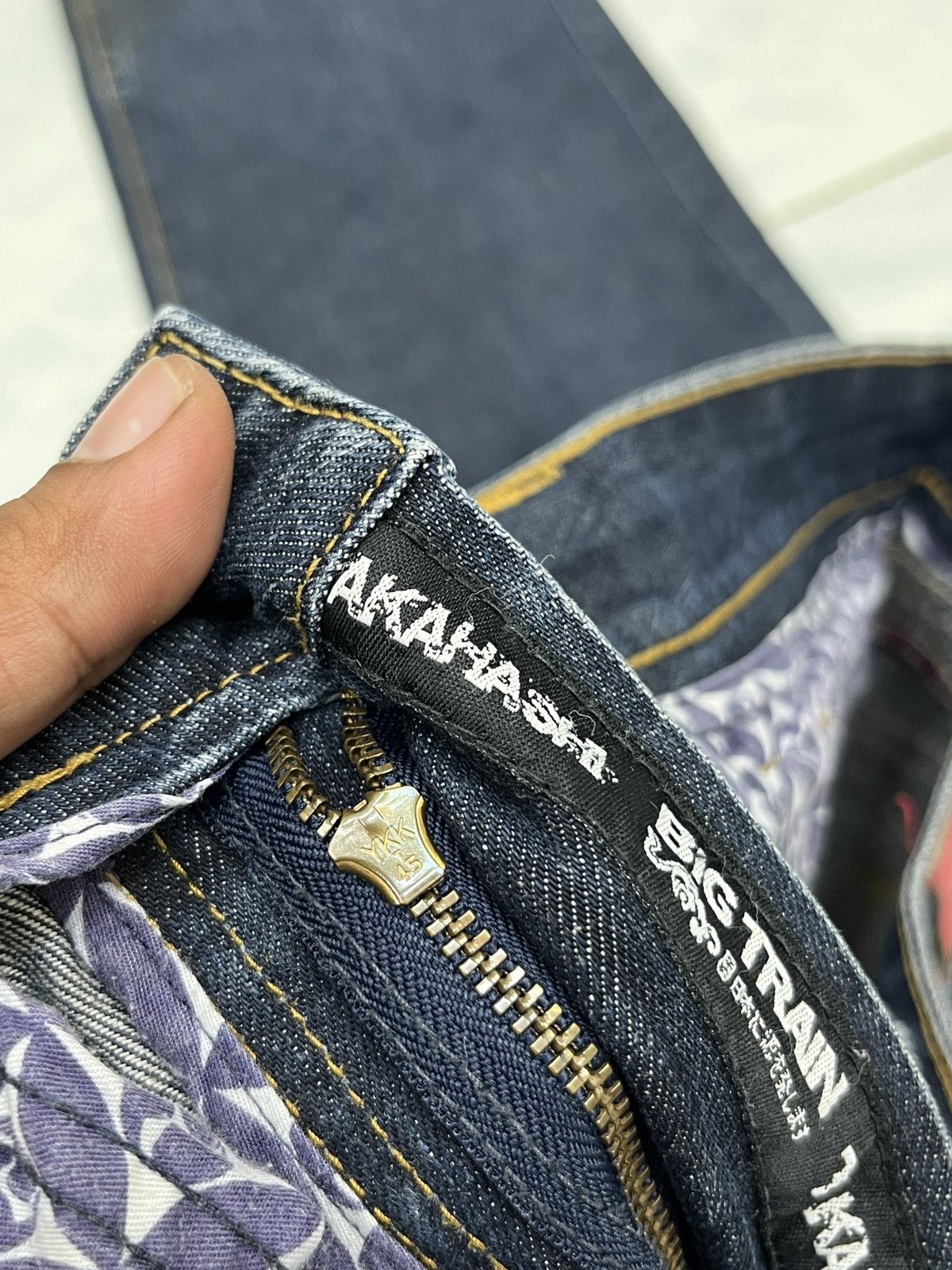 Karakuri Tamashii 🔥🔥🔥ARCHIVE TAKAHASHI BIG TRAIN JAPAN DENIM Size US 34 / EU 50 - 15 Thumbnail