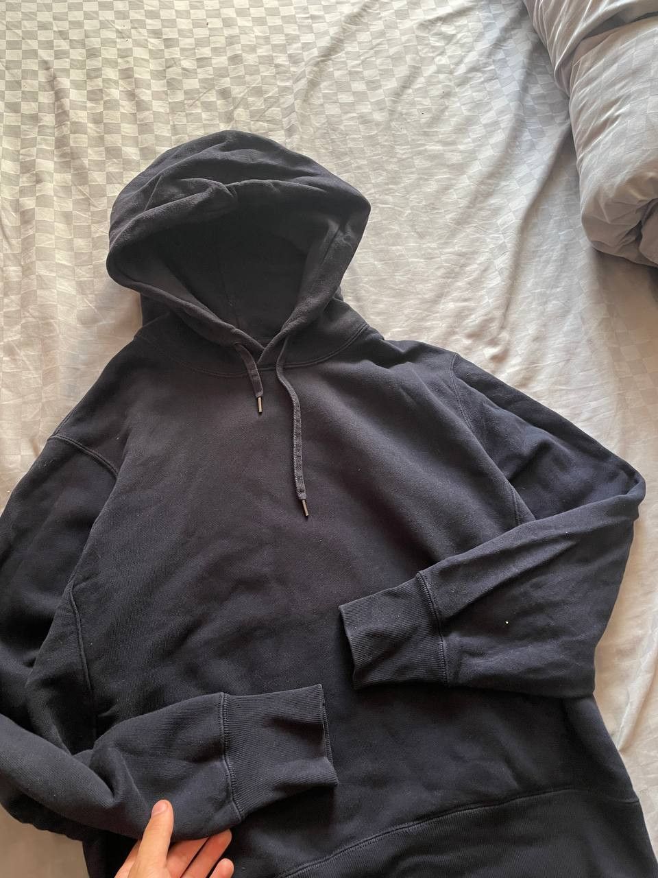 Japanese Brand Vintage boxy fit hoodie y2k distressed Size US S / EU 44-46 / 1 - 3 Thumbnail