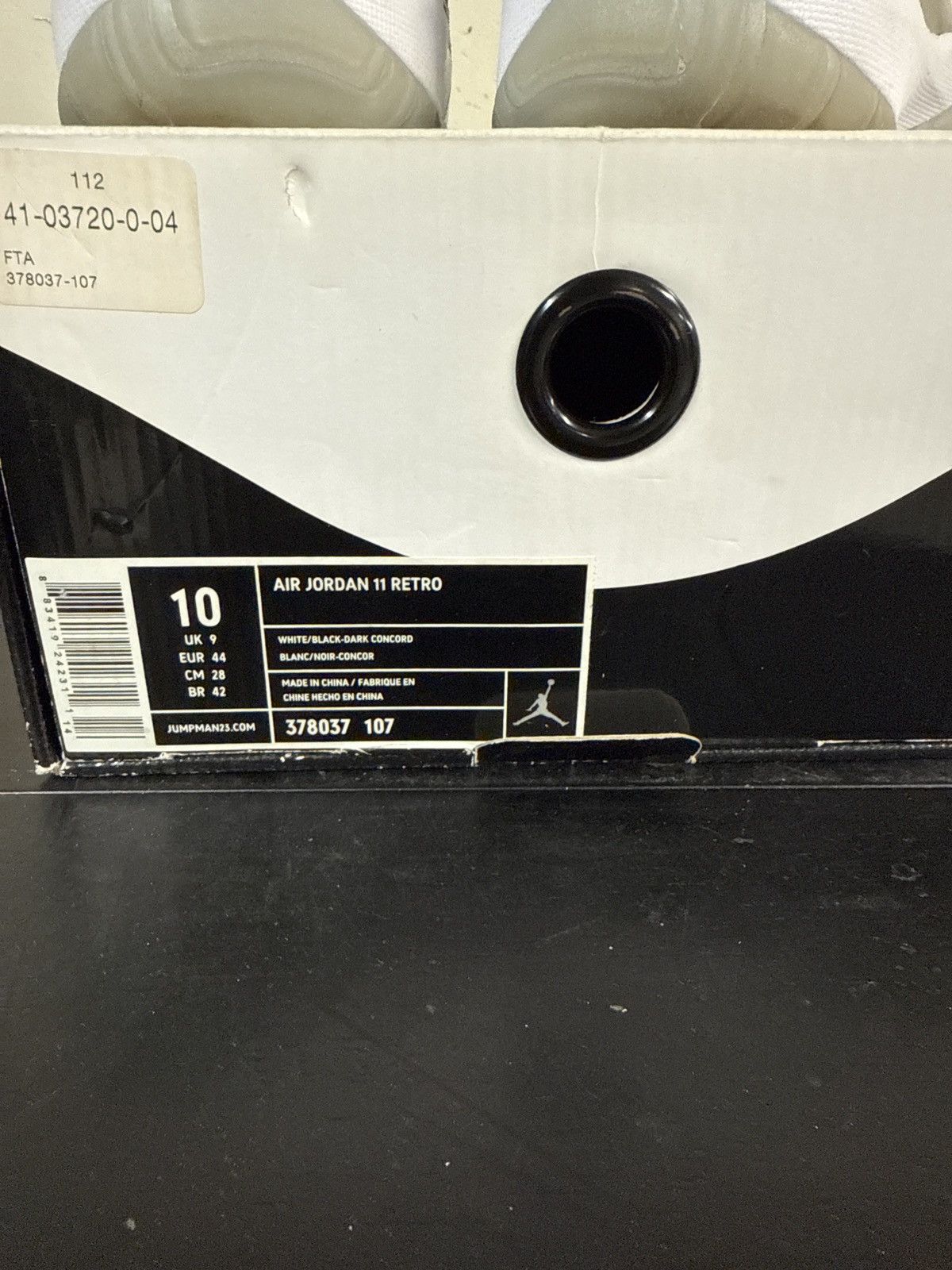 Jordan Brand × Nike Jordan 11 concord 2011 Size US 10 / EU 43 - 2 Thumbnail