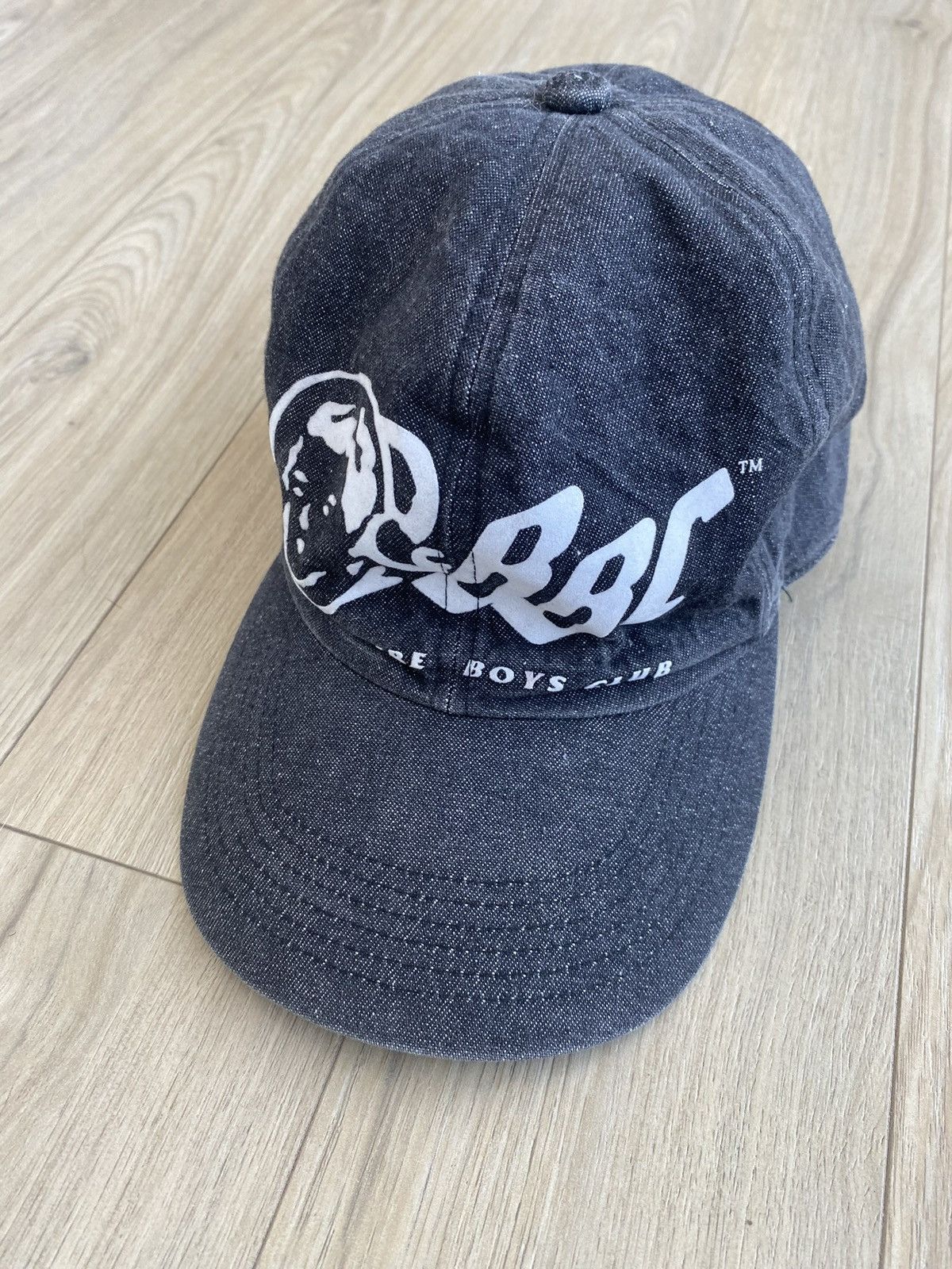 image of Very OG Billionaire Boys Club Season 0 Denim Cap in Black, Men's