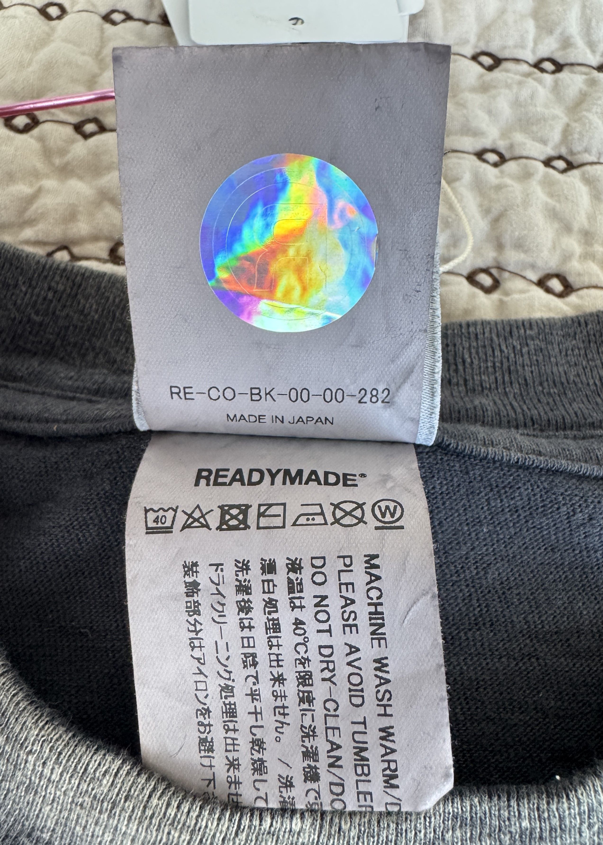 READYMADE READYMADE MARLBORO SNAKE LS T-SHIRT WASHED BLACK MED Size US M / EU 48-50 / 2 - 8 Thumbnail