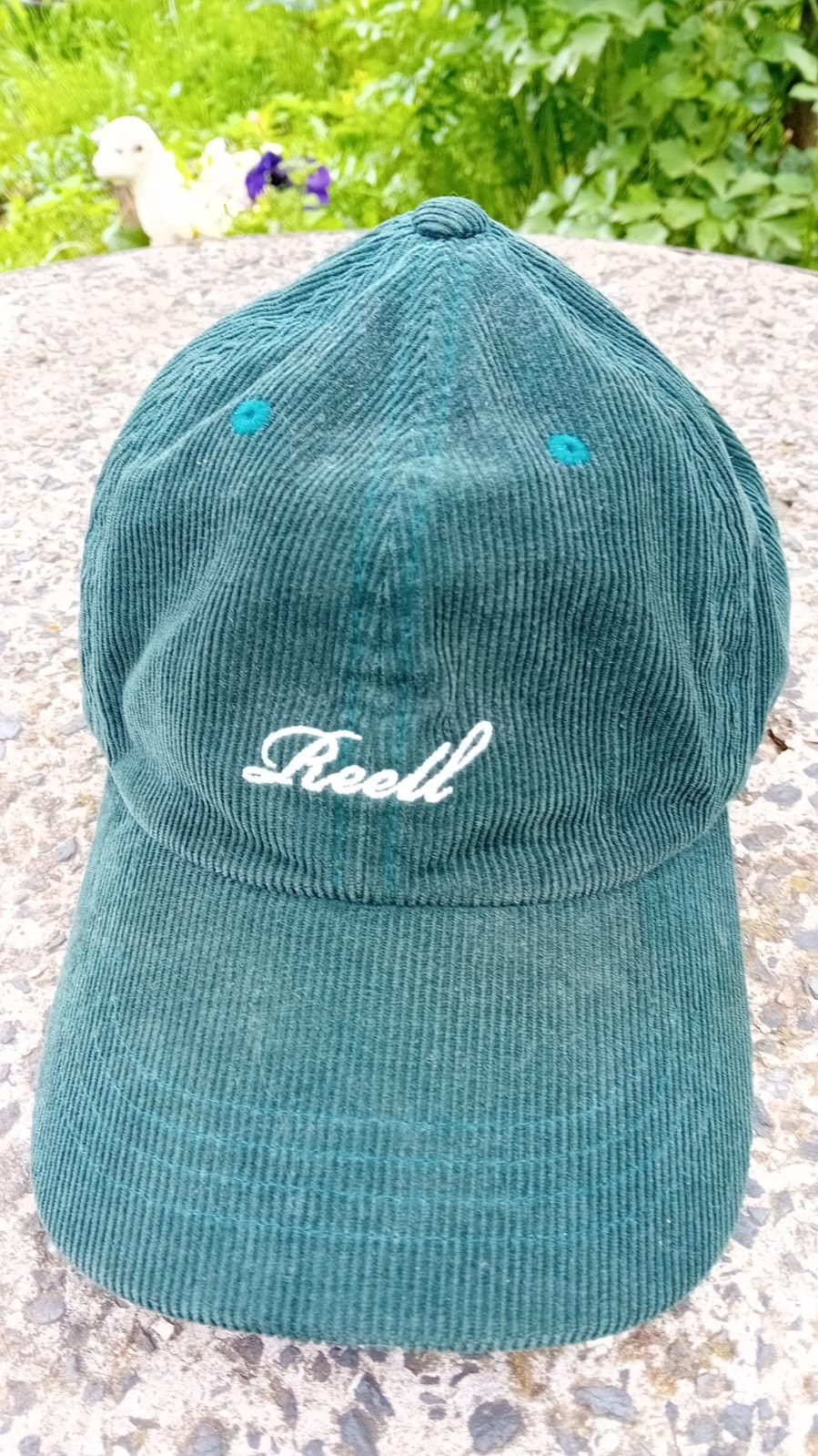 Other Reell Single Script Courduroy Hat Dark Green Ribcord cap Size ONE SIZE - 1 Thumbnail