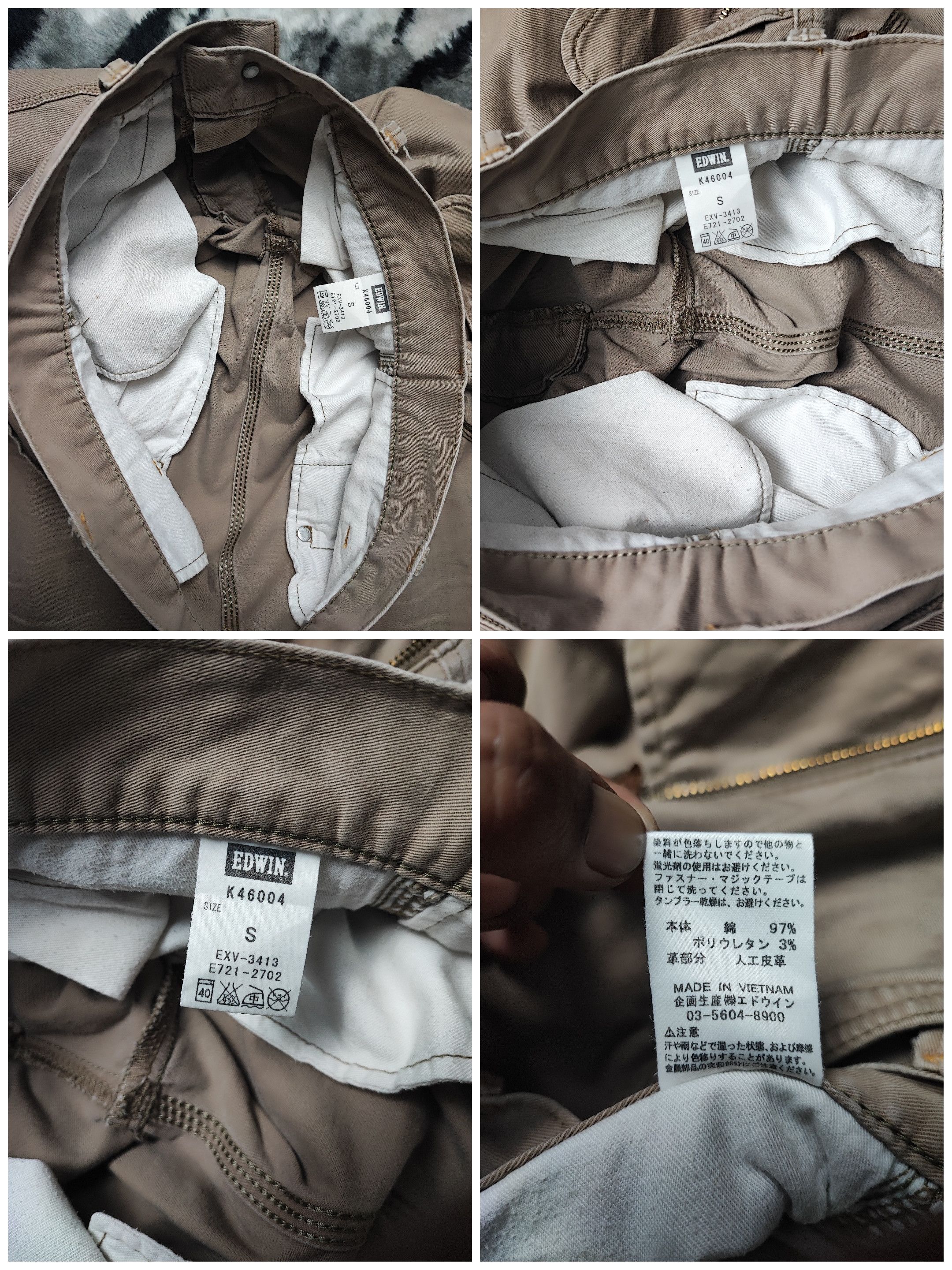 Edwin Multi pocket by Edwin XV Model Khakis Size US 30 / EU 46 - 19 Thumbnail