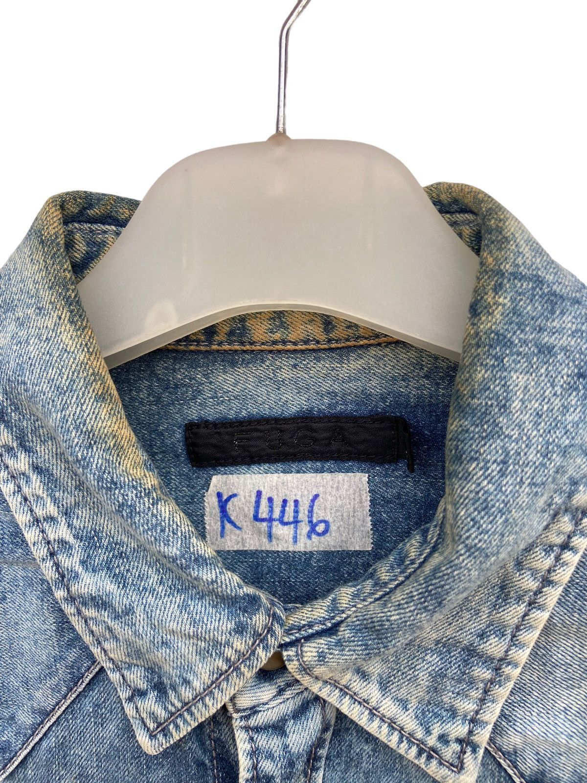GOSTAR DE FUGA Fuga Acid Wash Western Shirt Size US M / EU 48-50 / 2 - 4 Thumbnail