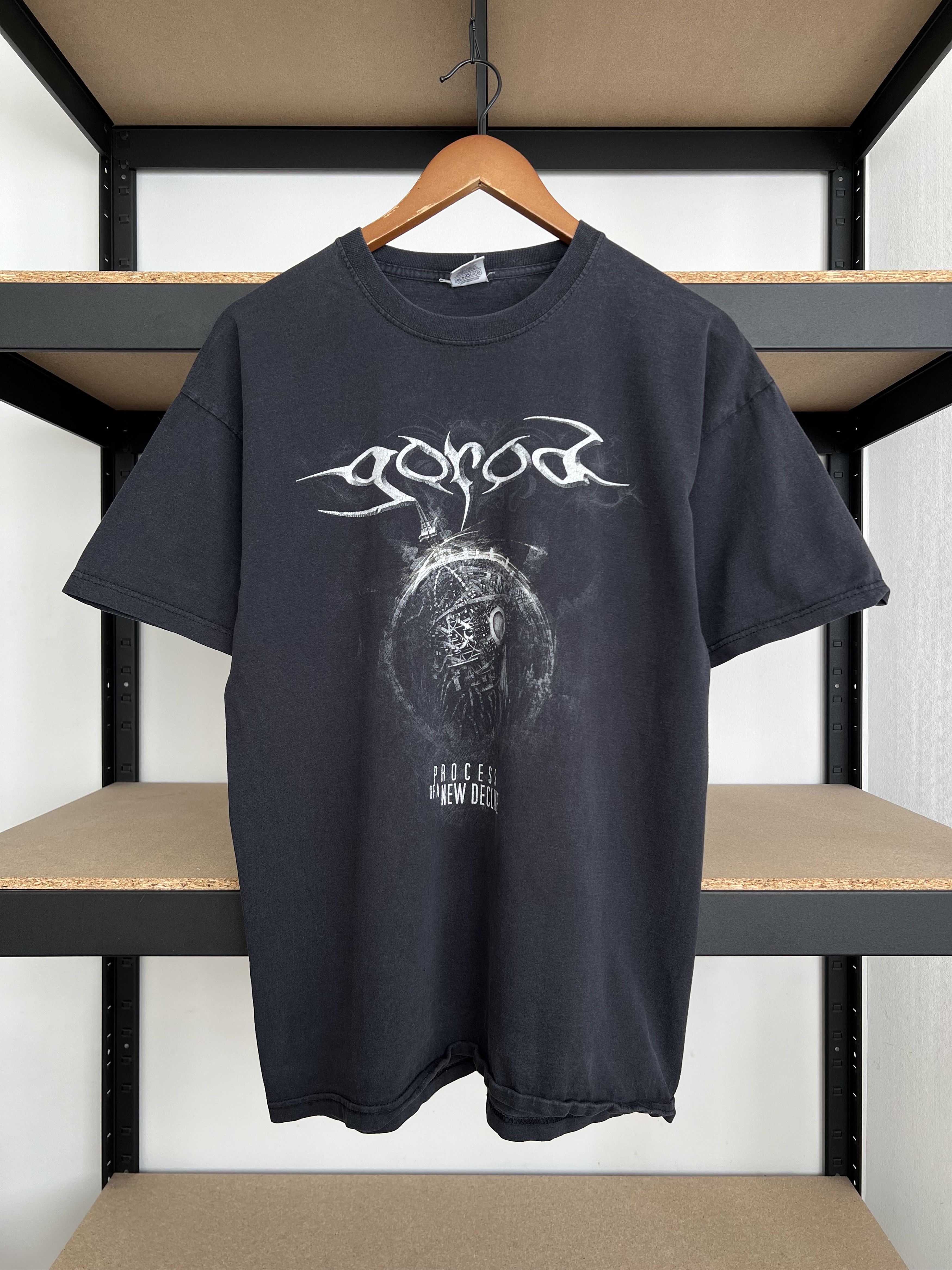 Band Tees Vintage 2000s Gorod Process Of A New Decline Death Metal Size US L / EU 52-54 / 3 - 3 Thumbnail