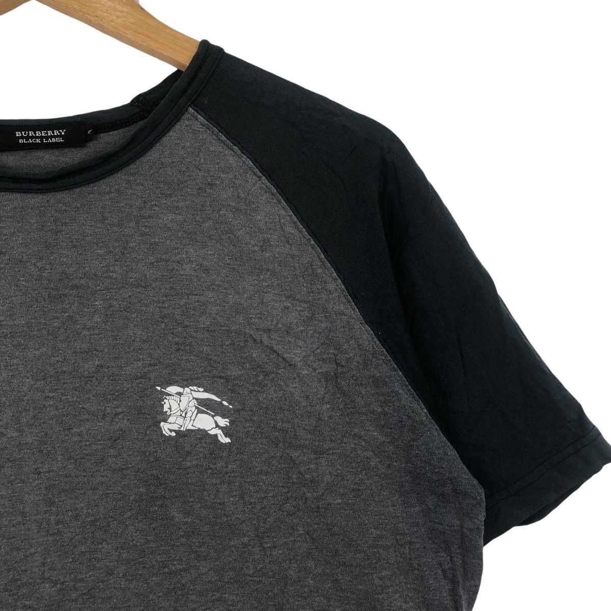 Burberry BURBERRY BLACK LABEL Raglan Big Graphic Shirt Size US L / EU 52-54 / 3 - 6 Thumbnail