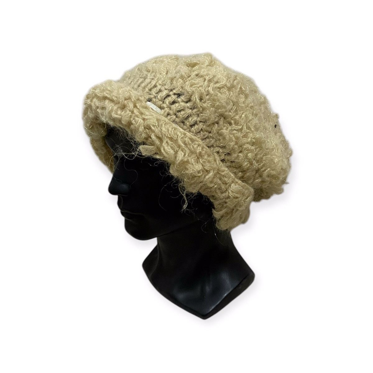 Japanese Brand Japanese Brand Milsa Second Knit Beanie Hat Size ONE SIZE - 1 Thumbnail