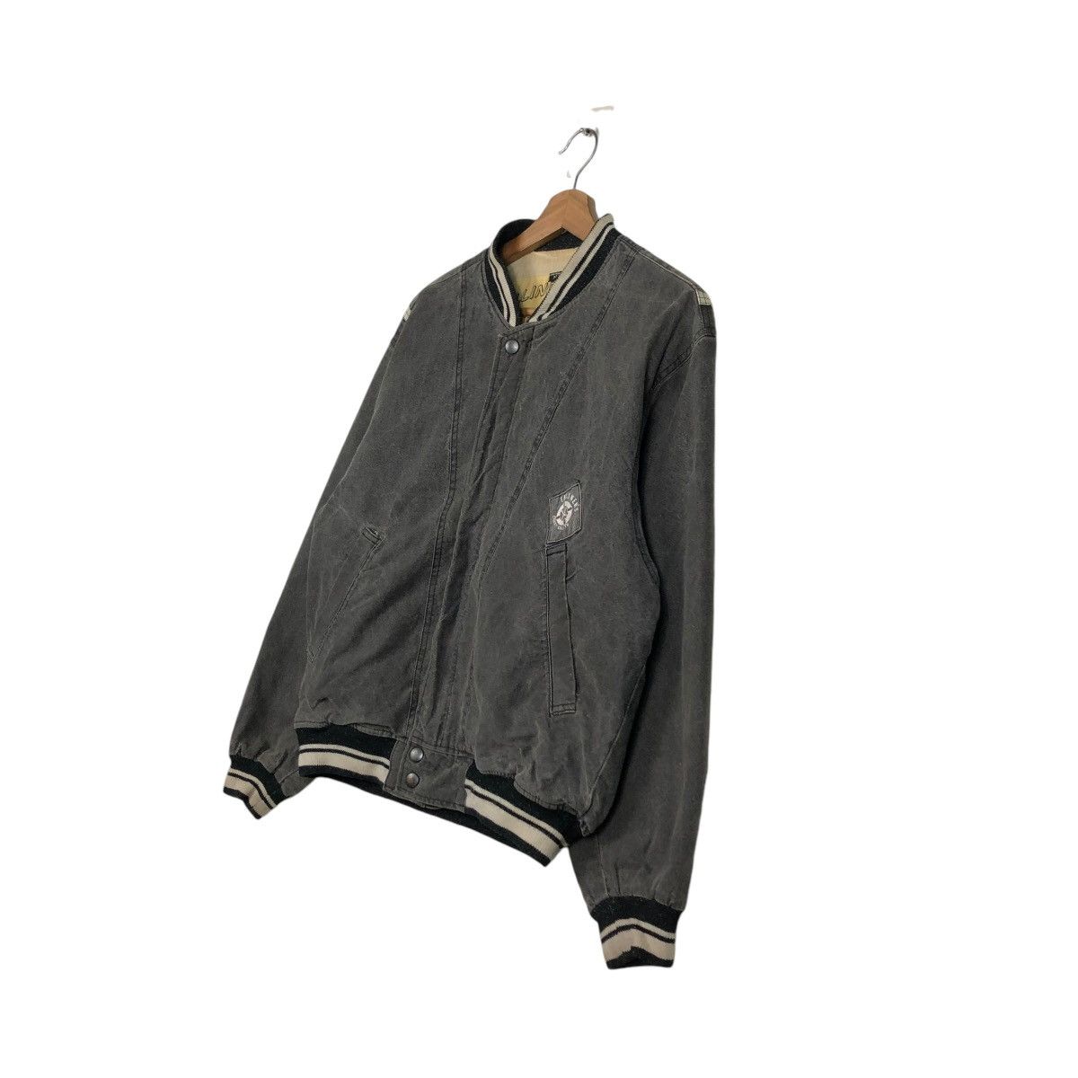 Japanese Brand 🔥VINTAGE FLY BOMBER JACKET CREST CO. BIG LOGO ISSEY MIYAKE Size US M / EU 48-50 / 2 - 4 Thumbnail