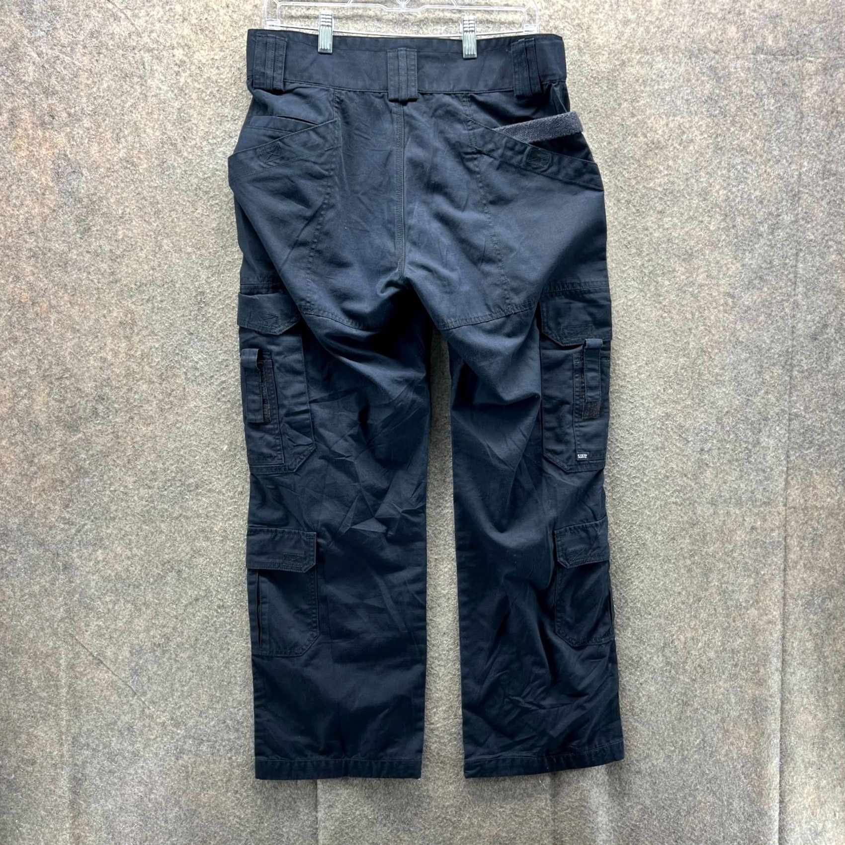 Vintage 5.11 Tactical Pants Women 12 Blue Cargo Ripstop TACLITE EMS 64369 Cargo Pants Womens Blue 12 Size 34" / US 12 / IT 48 - 2 Thumbnail