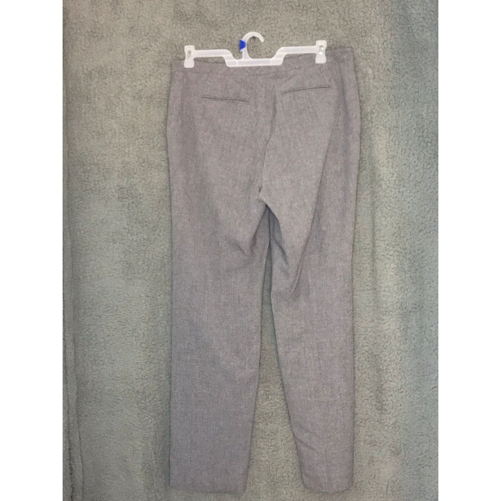 White House Black Market NWOT Ann Taylor Sophia Pant Black & White Sz 12 Size 34" / US 12 / IT 48 - 2 Thumbnail