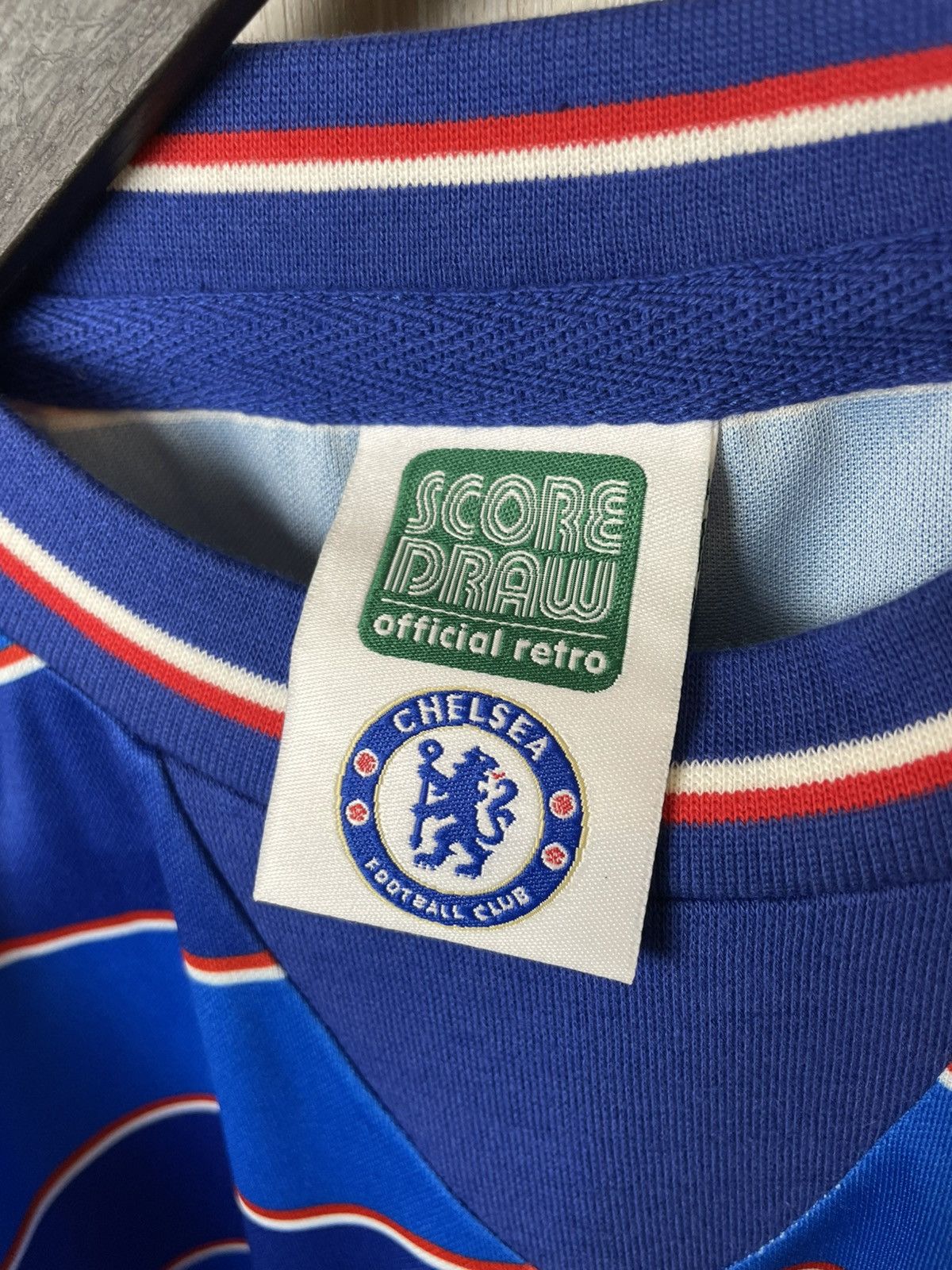 Chelsea Soccer RETRO Chelsea Football Club 1984 Home Shirt Size US L / EU 52-54 / 3 - 7 Thumbnail