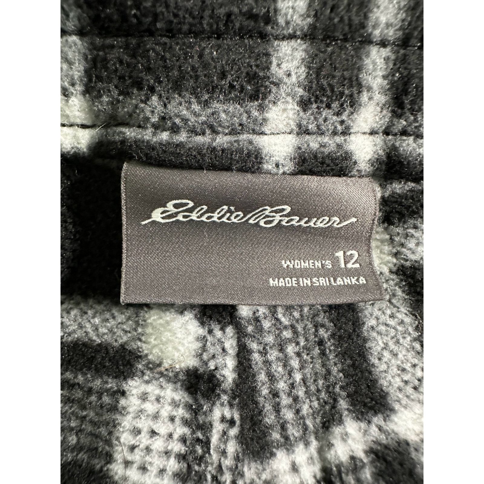 Eddie Bauer Eddie Bauer Womens Fleece Lined Black Pants Pockets Size 12 Size 34" / US 12 / IT 48 - 9 Thumbnail