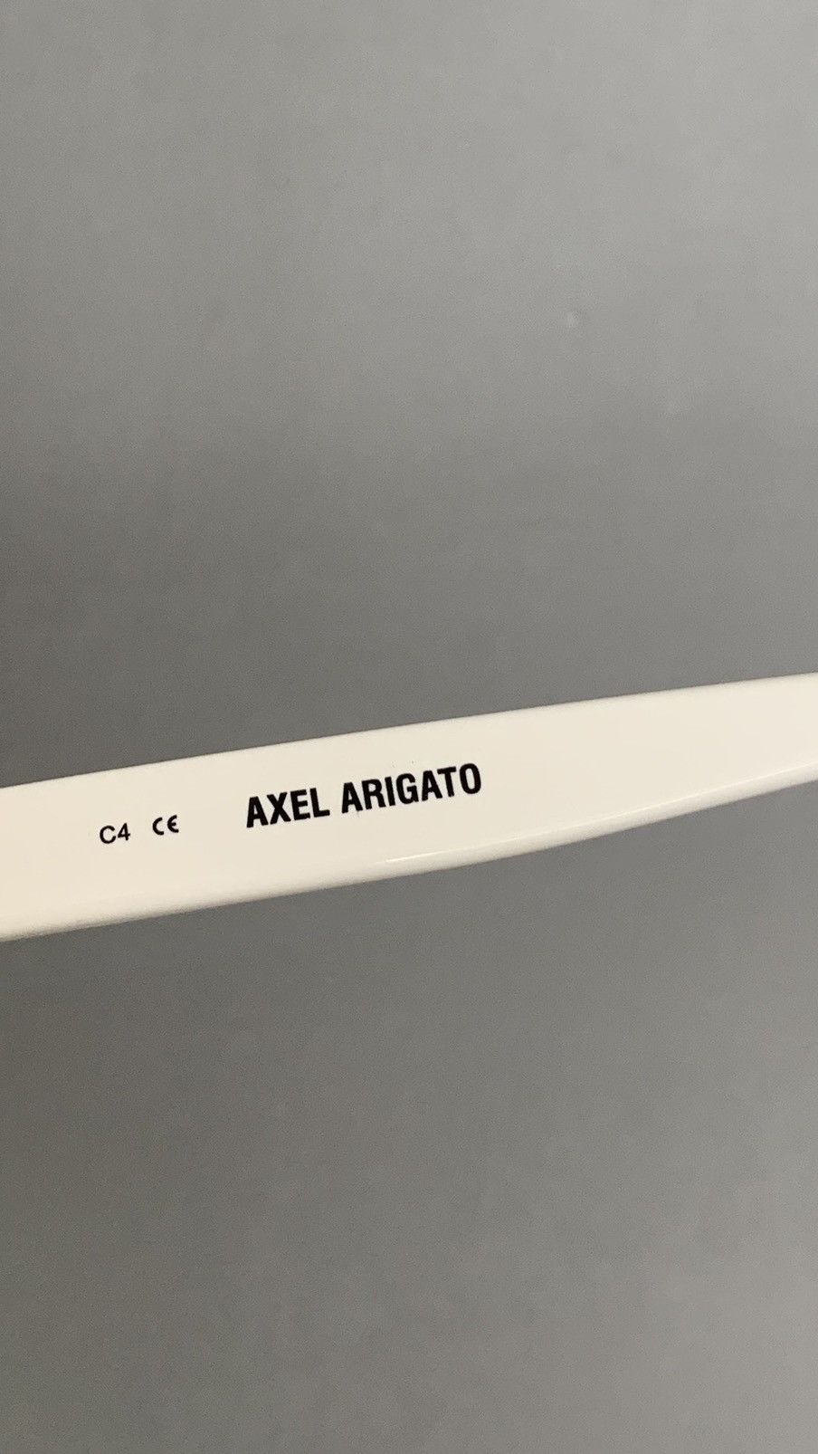 Axel Arigato New Axel Arigato Echo Sunglasses White Yellow Size ONE SIZE - 4 Thumbnail