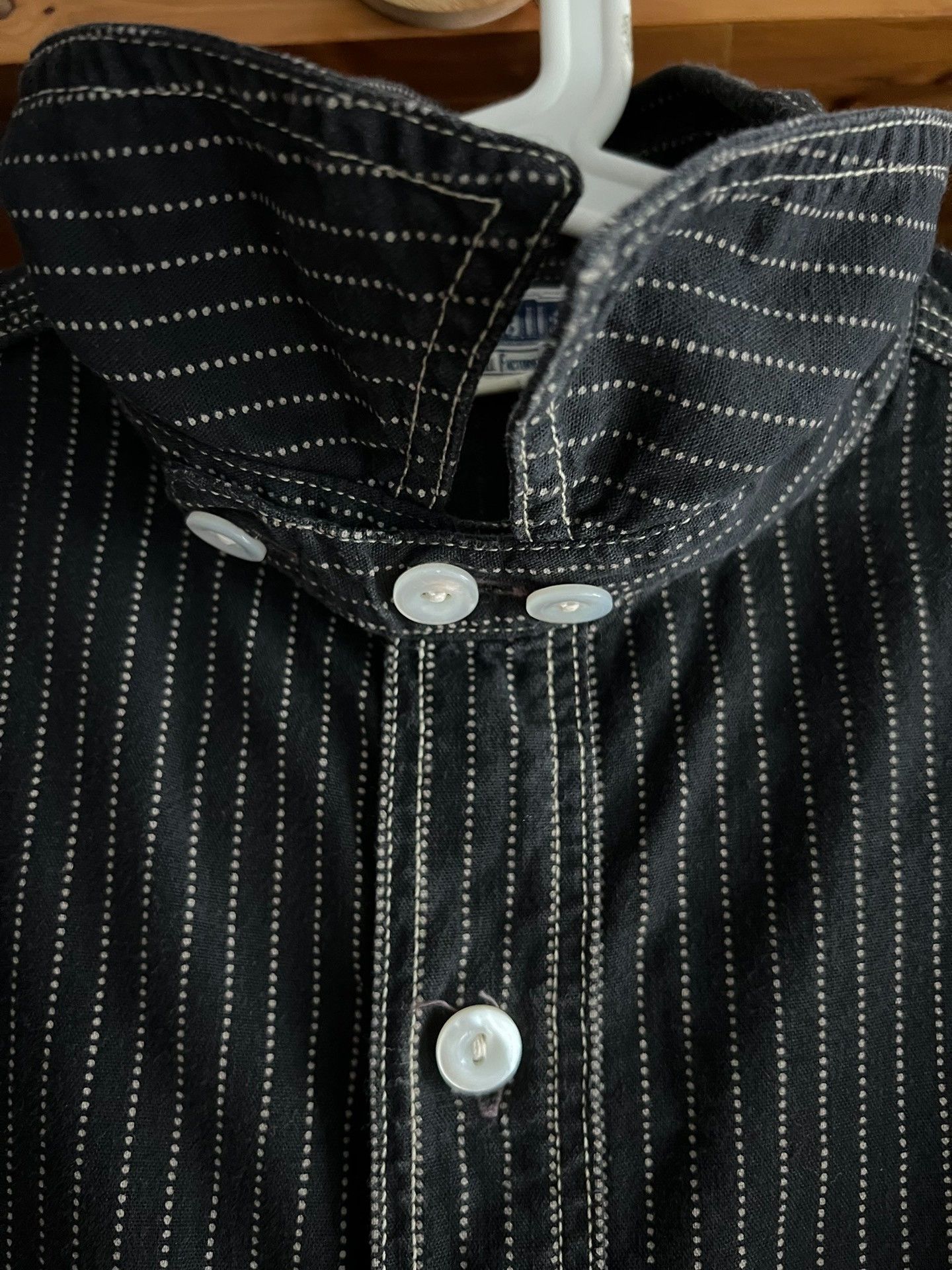 Freewheelers Freewheelers Black Wabash Work Shirt Size US M / EU 48-50 / 2 - 6 Thumbnail