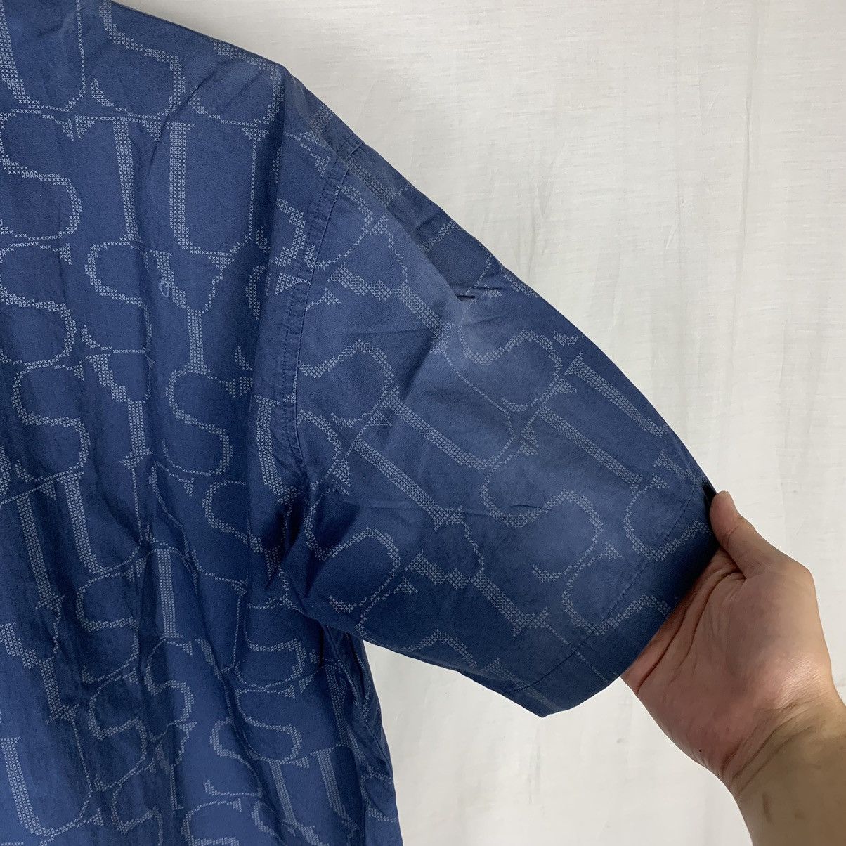 Stussy Vintage Stussy Spellout Shirt Size US L / EU 52-54 / 3 - 6 Thumbnail
