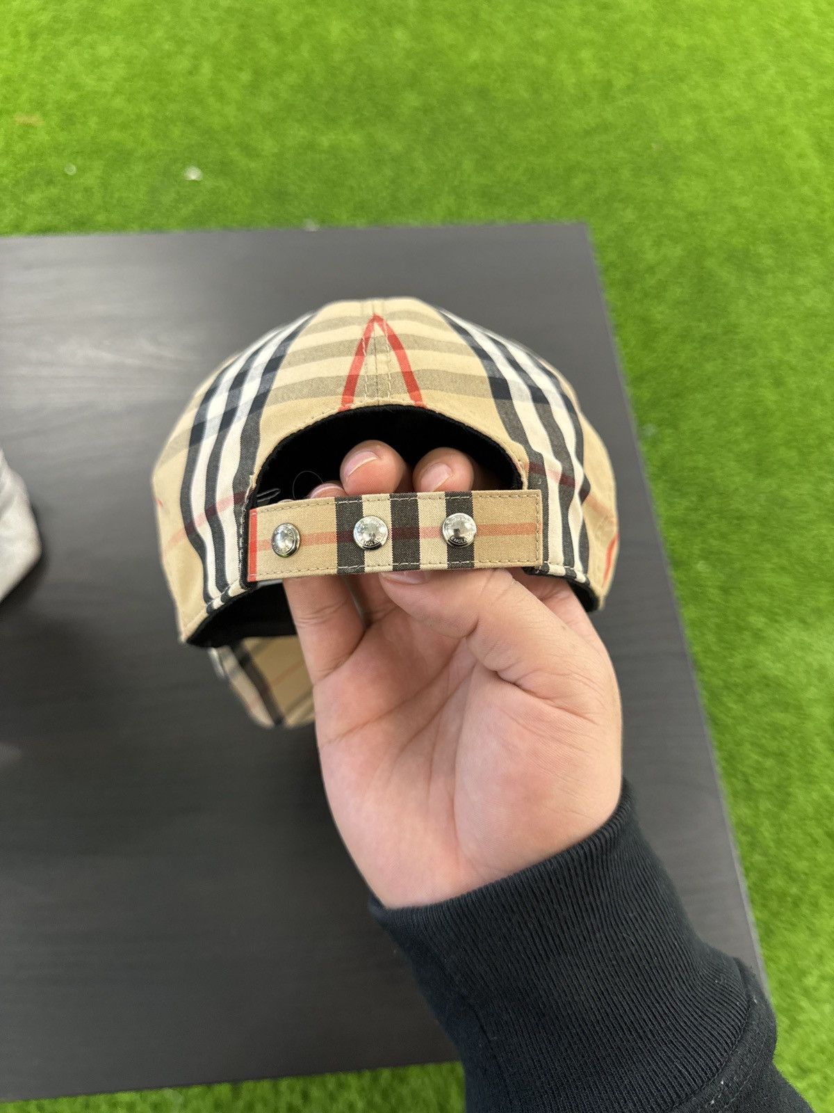 Burberry × Vintage Burberry Hat Size ONE SIZE - 7 Thumbnail
