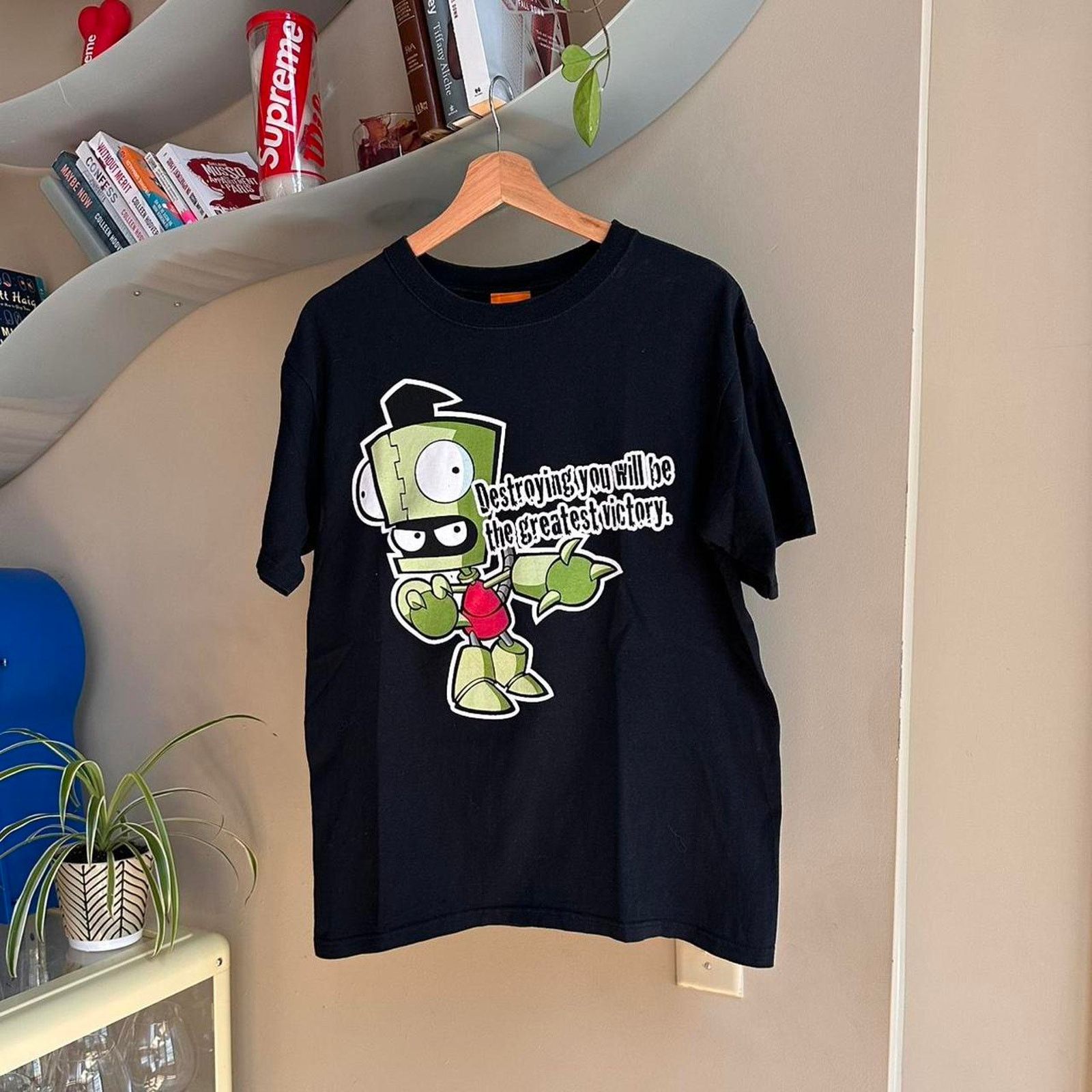 Cartoon Network × Nickelodeon × Vintage Vintage 2004 Invader Zim Cartoon Shirt Size US M / EU 48-50 / 2 - 1 Thumbnail