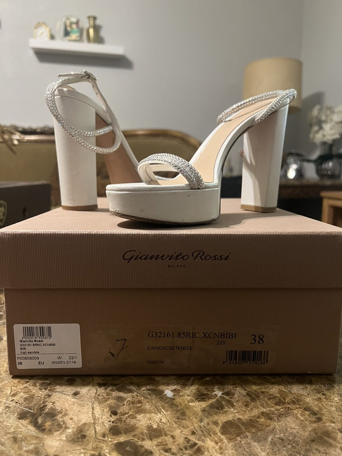 Gianvito Rossi Gianvito rossi bridal heels Size US 7.5 / IT 37.5 - 1 Thumbnail