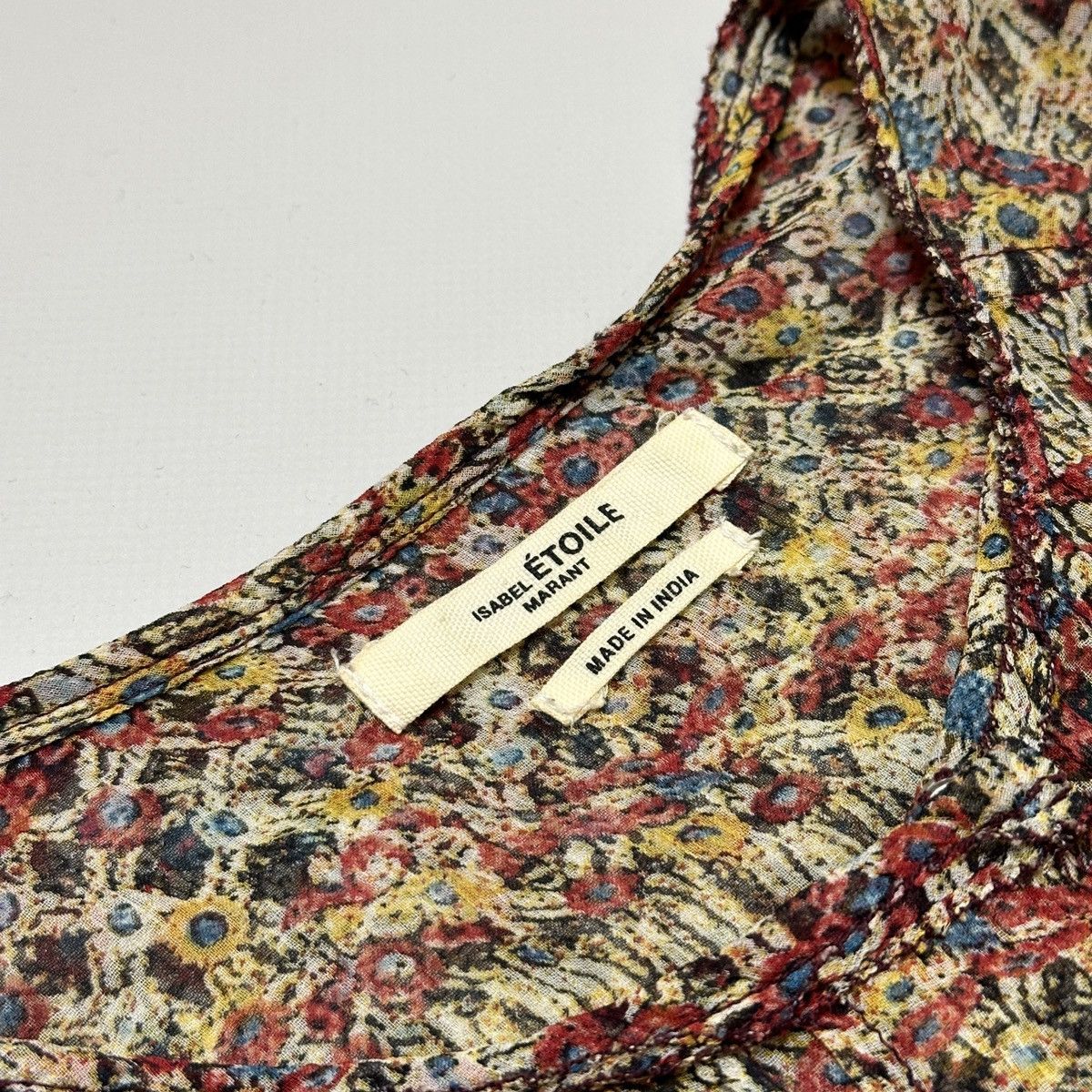 Isabel Marant Etoile Isabel Marant silk floral printed maxi dress Size XS / US 0-2 / IT 36-38 - 7 Thumbnail