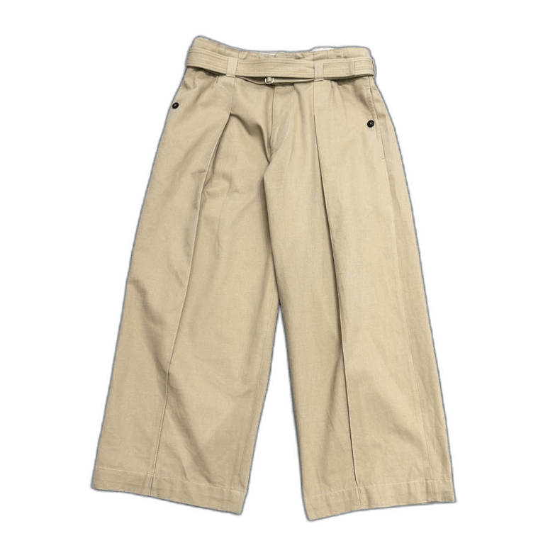Loewe Loewe Casual Pants in Khaki Color-yf Size US 44 / EU 60 - 1 Thumbnail