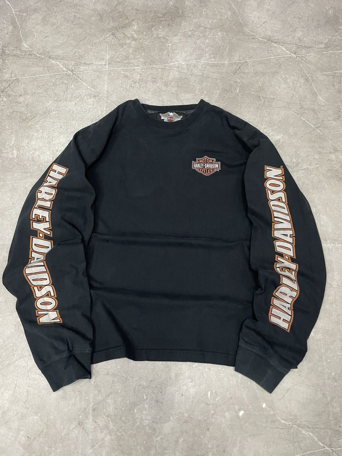 Harley Davidson Harley davidson 90s 3D emblem style long sleeve Size US M / EU 48-50 / 2 - 1 Thumbnail