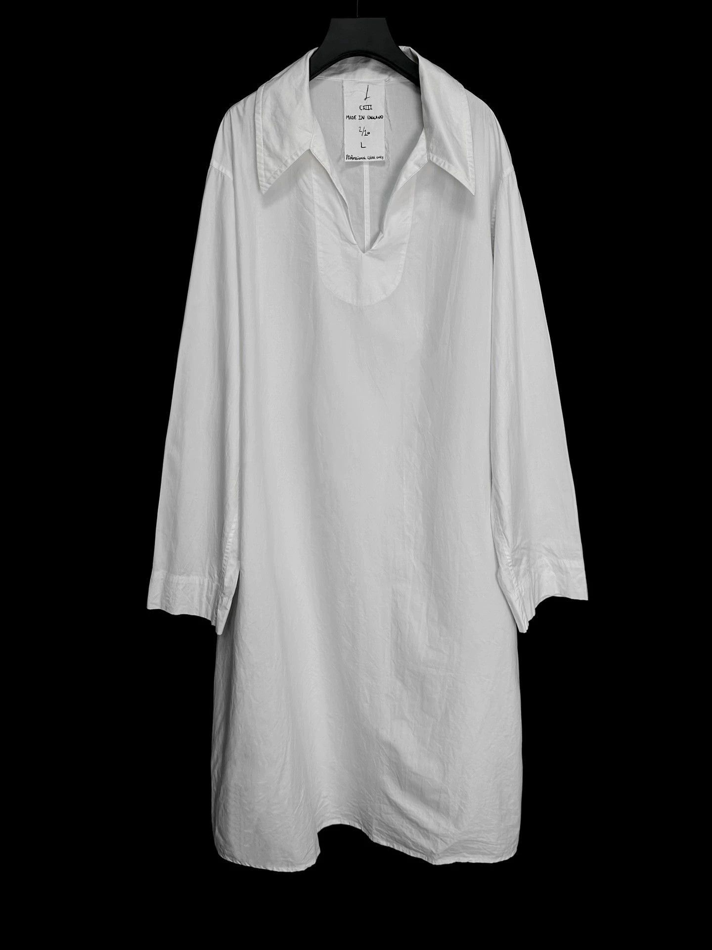 John Alexander Skelton White Long Sleeve Collared Shirt - Size L Size US L / EU 52-54 / 3 - 1 Thumbnail