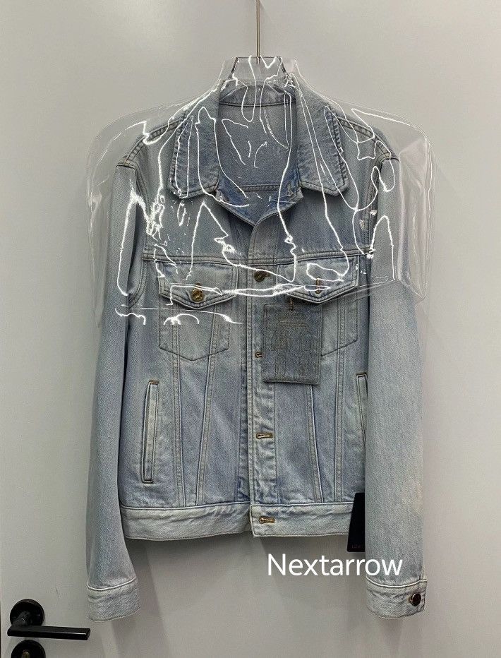 Louis Vuitton Louis Vuitton blue washed denim jacket tag ja 2412-Nextarrow Size US S / EU 44-46 / 1 - 1 Thumbnail
