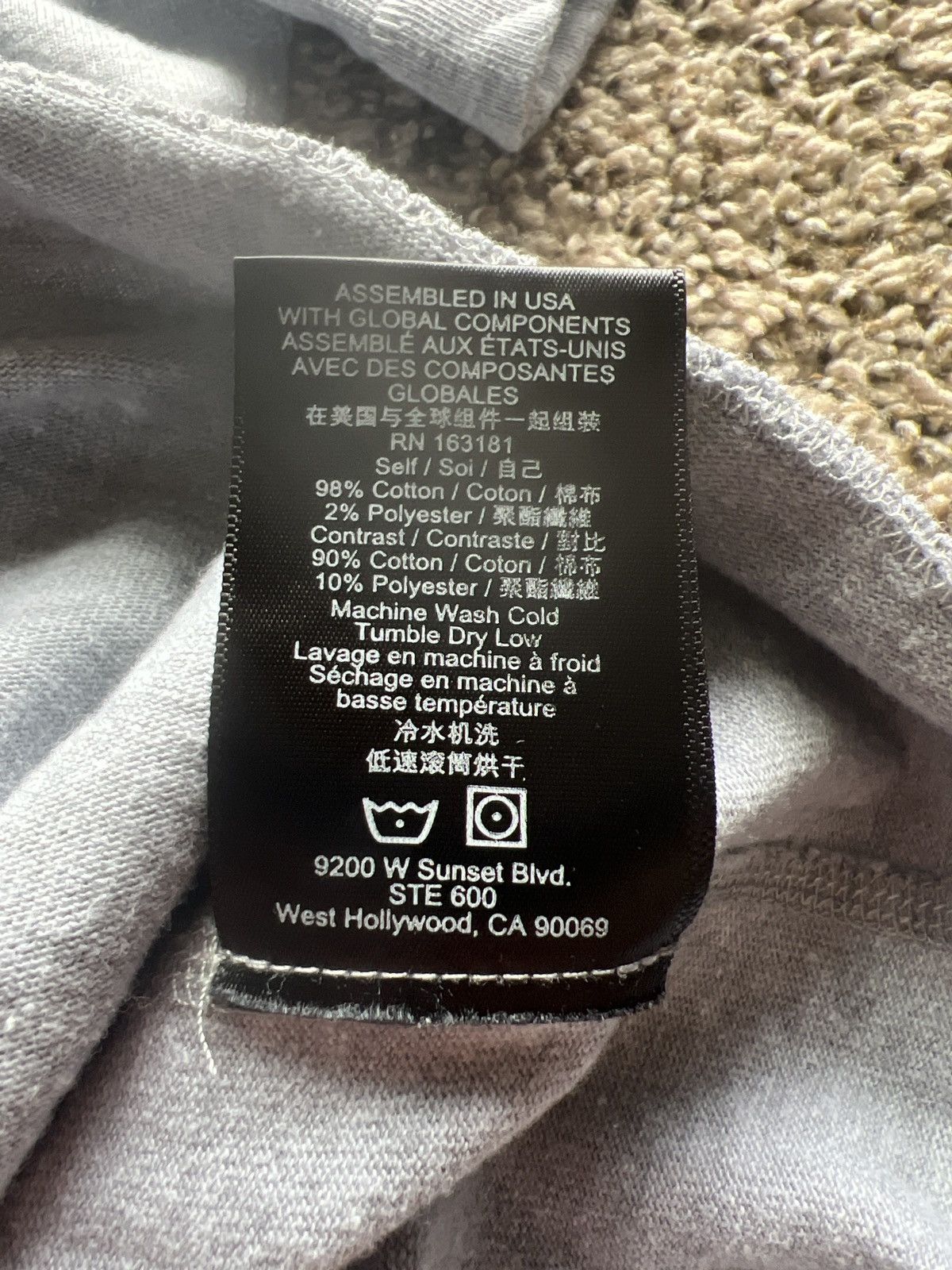 Rhude Gallery debt short sleeve tee Size US XXL / EU 58 / 5 - 4 Thumbnail