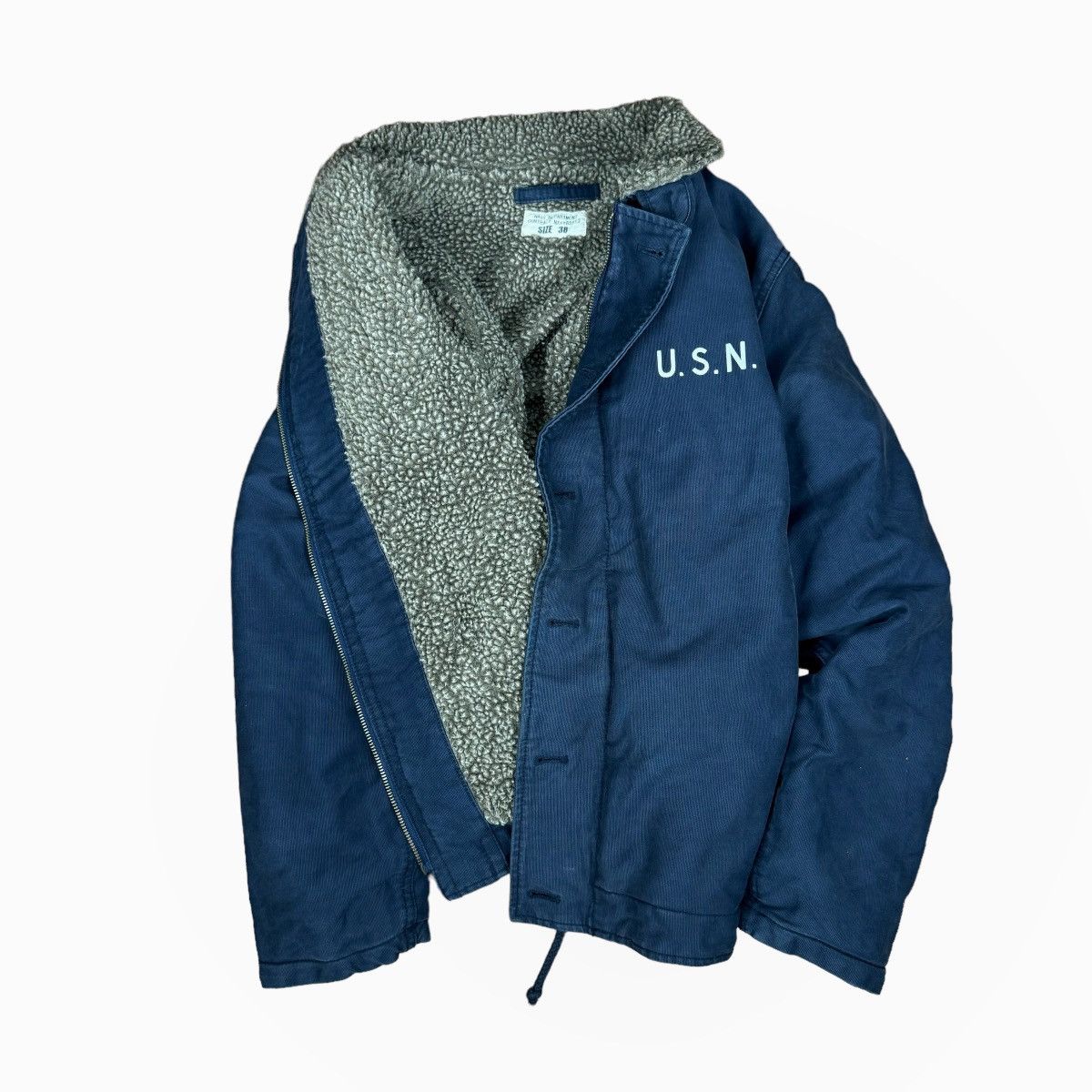 ☀️USN DECK N1 NAVY DEPARTMENT REPRODUCTION WW2 JACKET