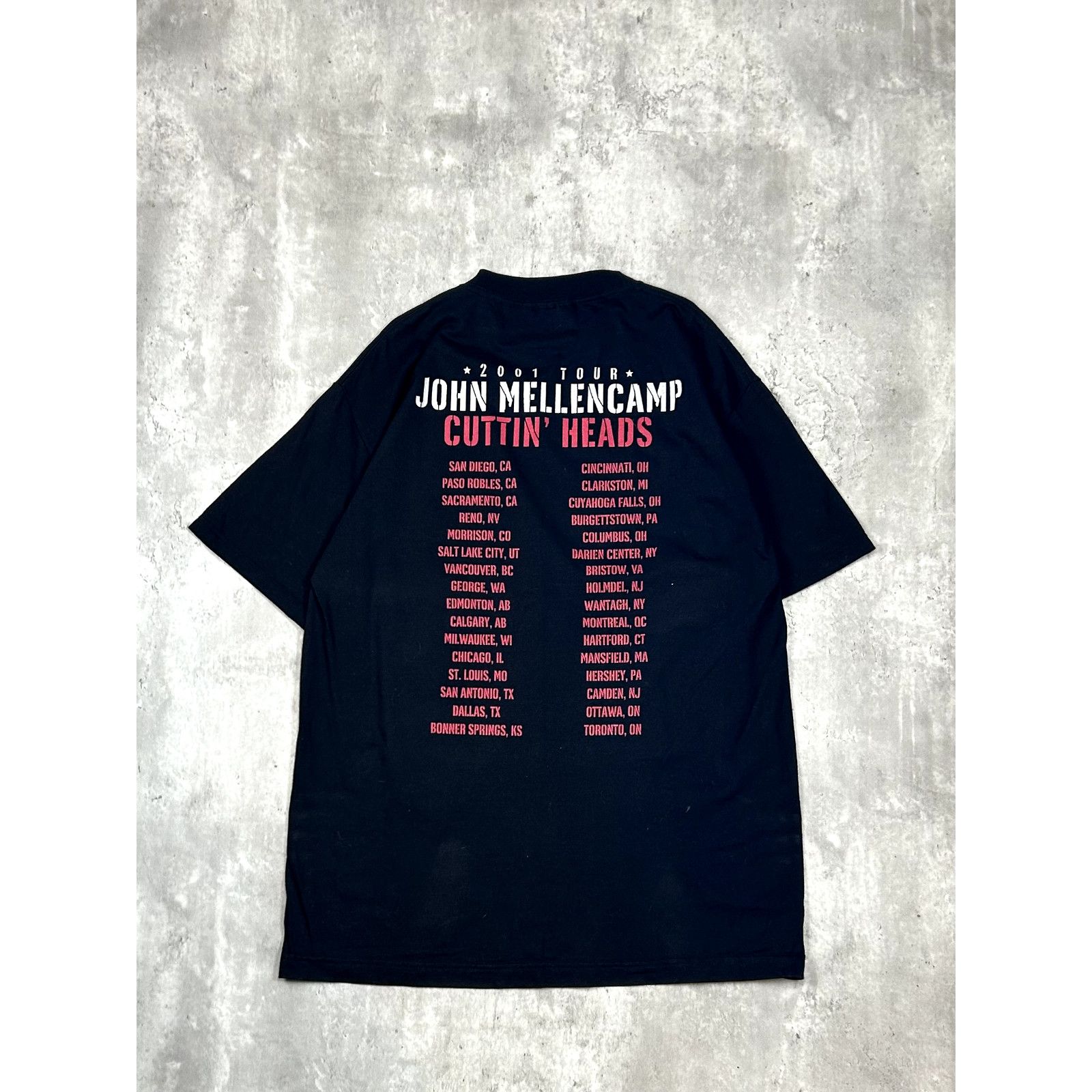 Vintage Vintage 2001 John Mellencamp Cuttin Heads T-Shirt Size Large Size US L / EU 52-54 / 3 - 2 Thumbnail