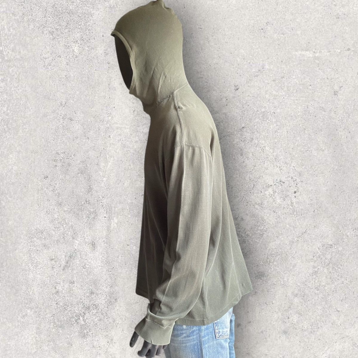 Yohji Yamamoto Vintage 90’s Army green Hoodie Size US M / EU 48-50 / 2 - 4 Thumbnail