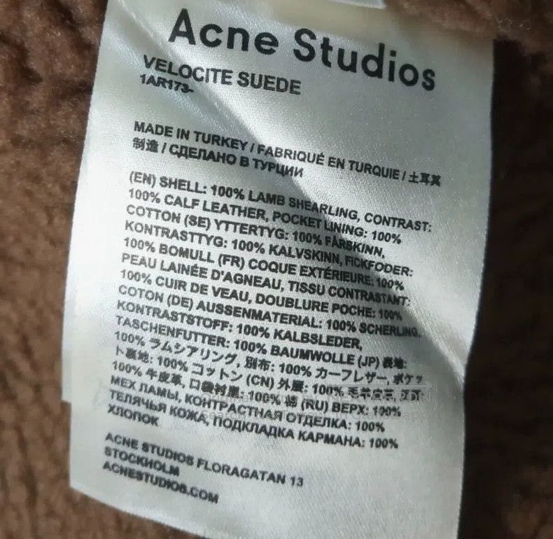 Acne Studios Acne Studios Shearling and Leather Combination Jacket Size XXS / US 00 / IT 34 - 4 Thumbnail
