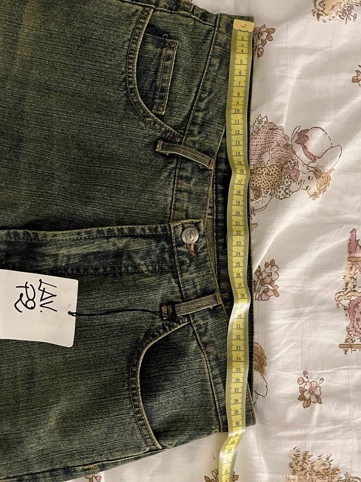 Just Cavalli Vintage Sandblasted Cavalli Jeans Size US 33 - 11 Thumbnail