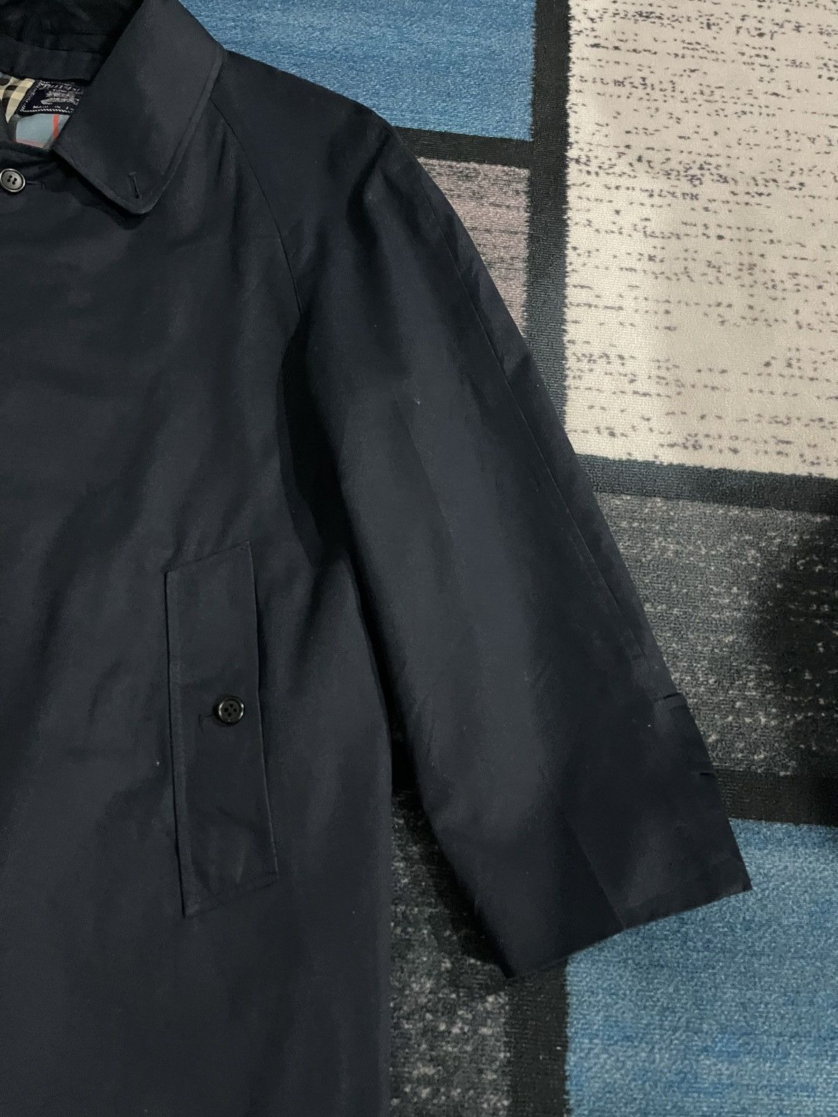Burberry Vintage Burberrys Trench Coat Made England Size US XL / EU 56 / 4 - 7 Thumbnail
