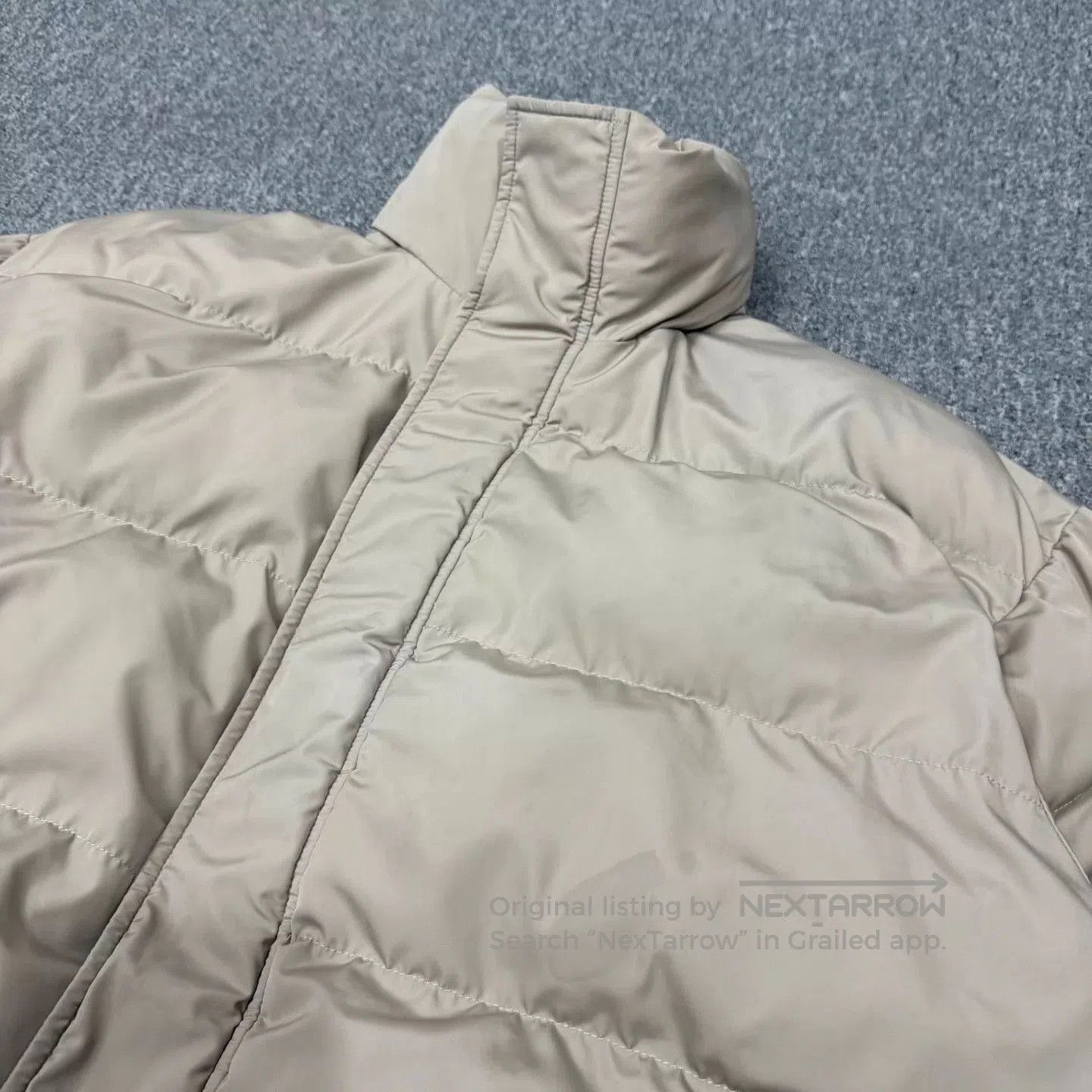 Balenciaga Beige Puffer Jacket Size S. Size US S / EU 44-46 / 1 - 3 Thumbnail