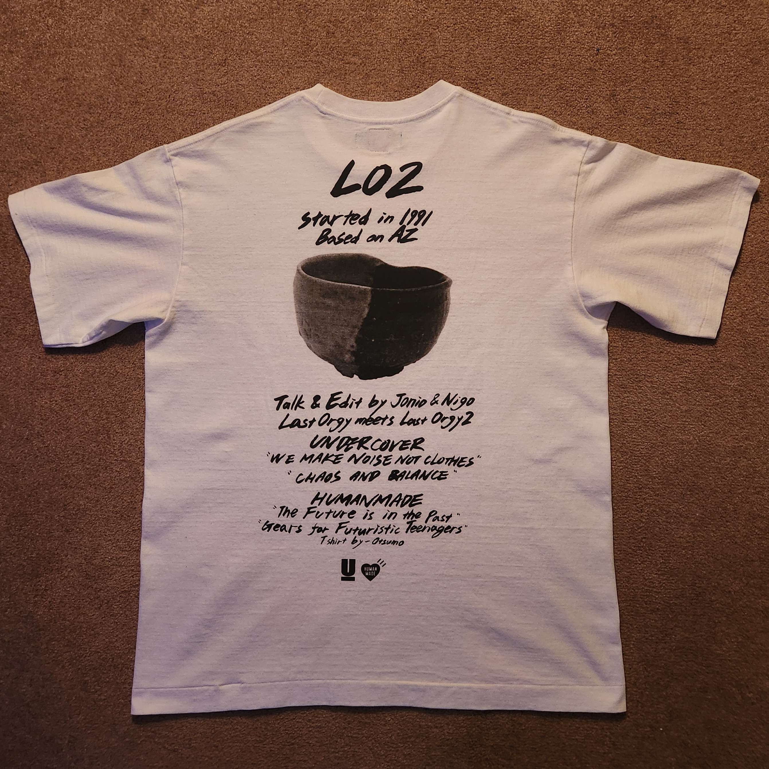Human Made × Undercover Undercover x Human Made LO2 Tee Size US L / EU 52-54 / 3 - 2 Thumbnail