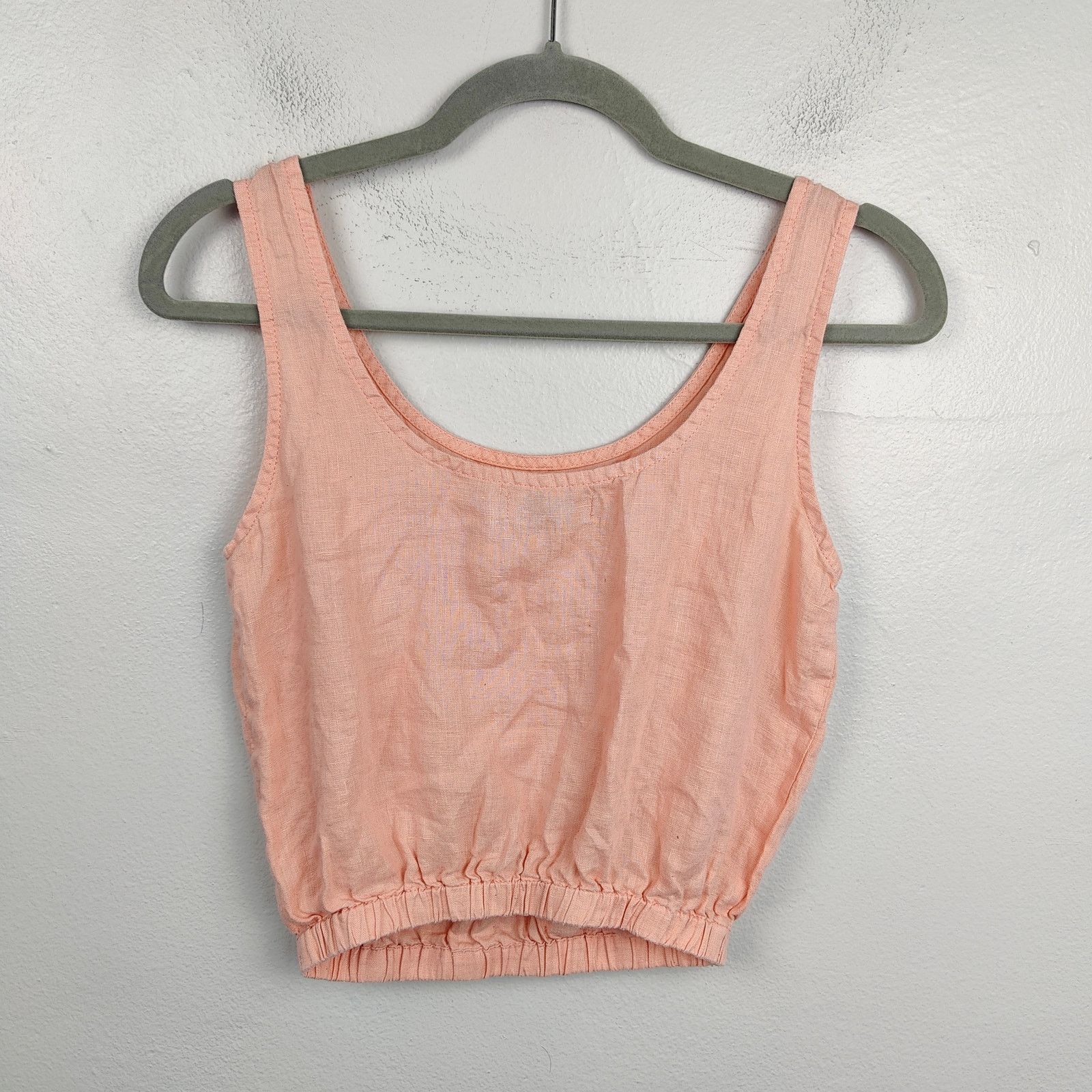 Other Luzige Linen Tank Top Womens XS Peach Pink Made in Indonesia Size XS / US 0-2 / IT 36-38 - 5 Thumbnail