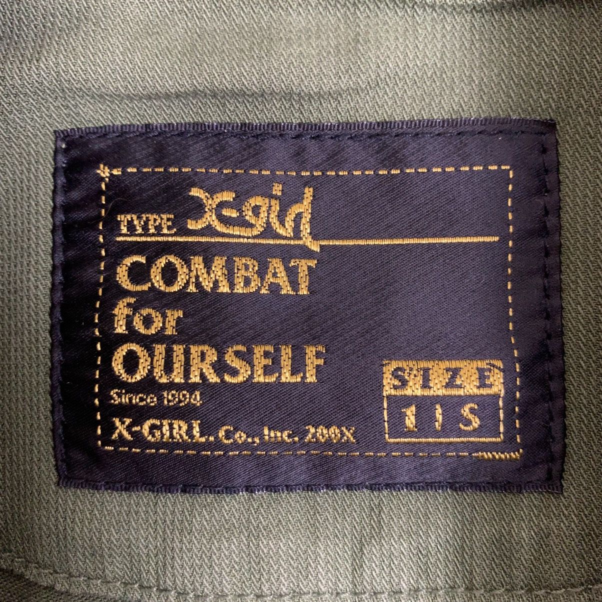 Designer × Japanese Brand × Vintage Vintage X-Girl Army Jacket Size US S / EU 44-46 / 1 - 16 Thumbnail