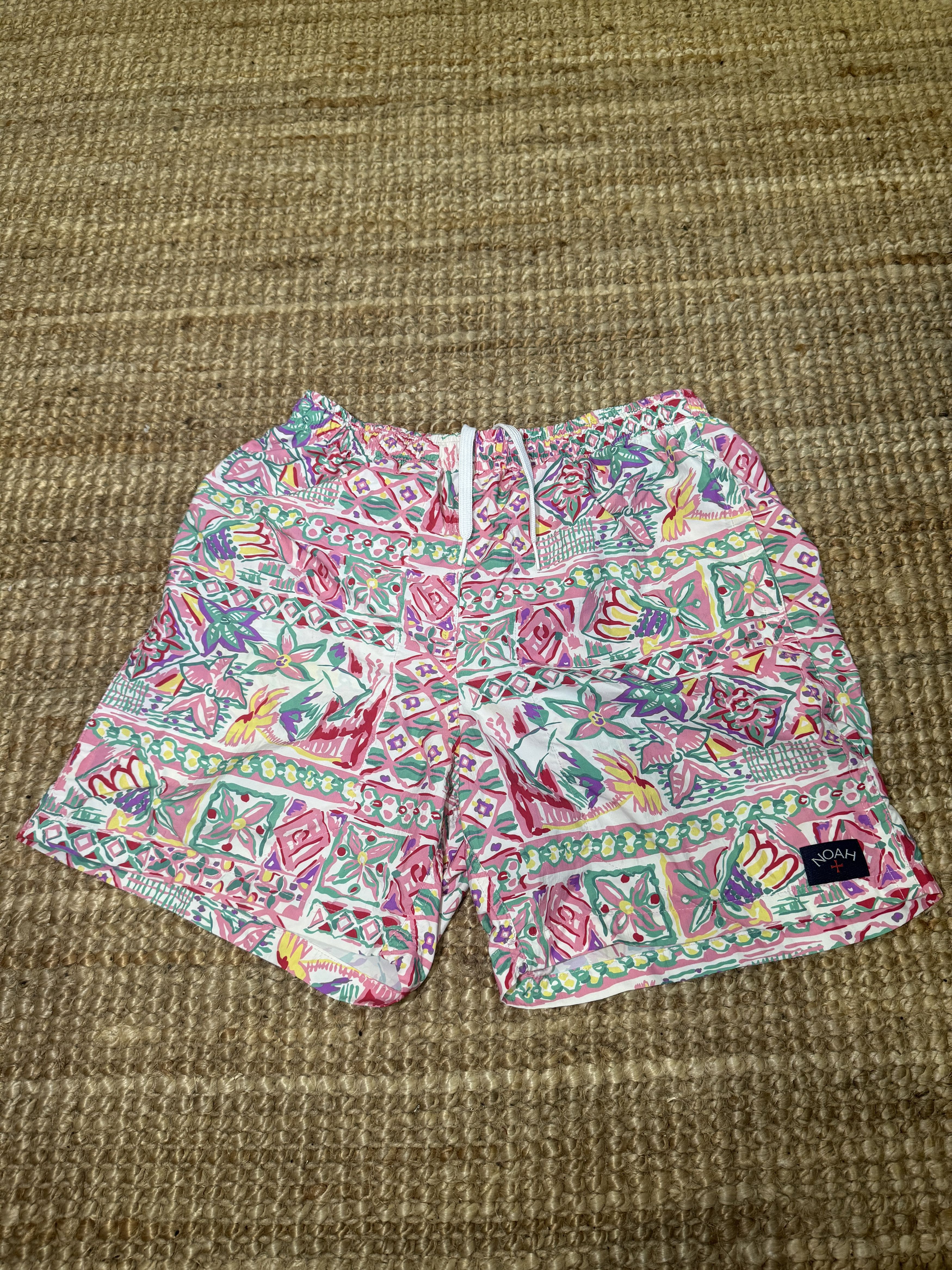 Noah Noah Print Swim Trunk Large Size US 33 - 1 Thumbnail