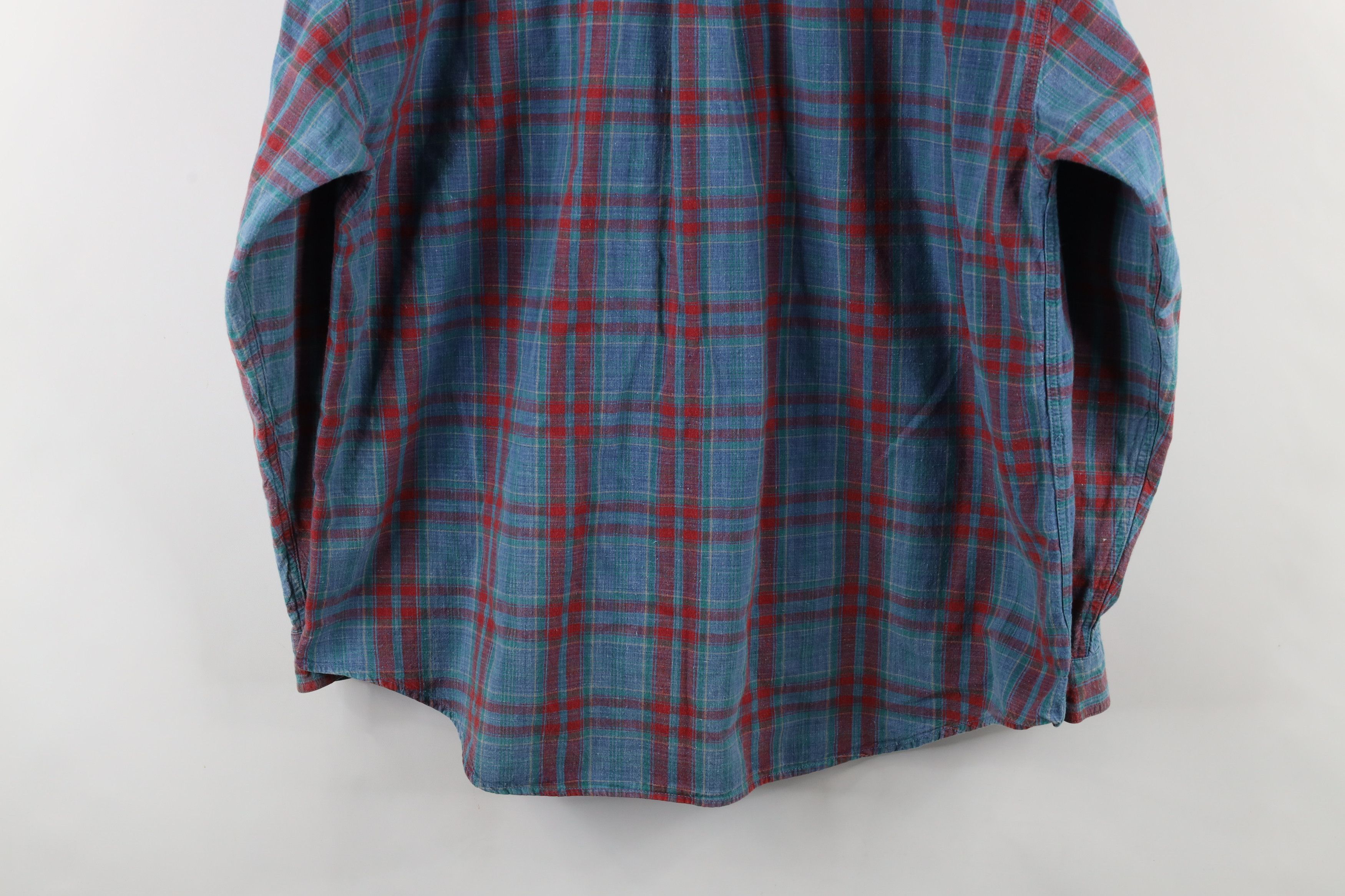 Vintage Vintage 90s Streetwear Pocket Denim Button Down Shirt Cotton Size US XL / EU 56 / 4 - 11 Thumbnail