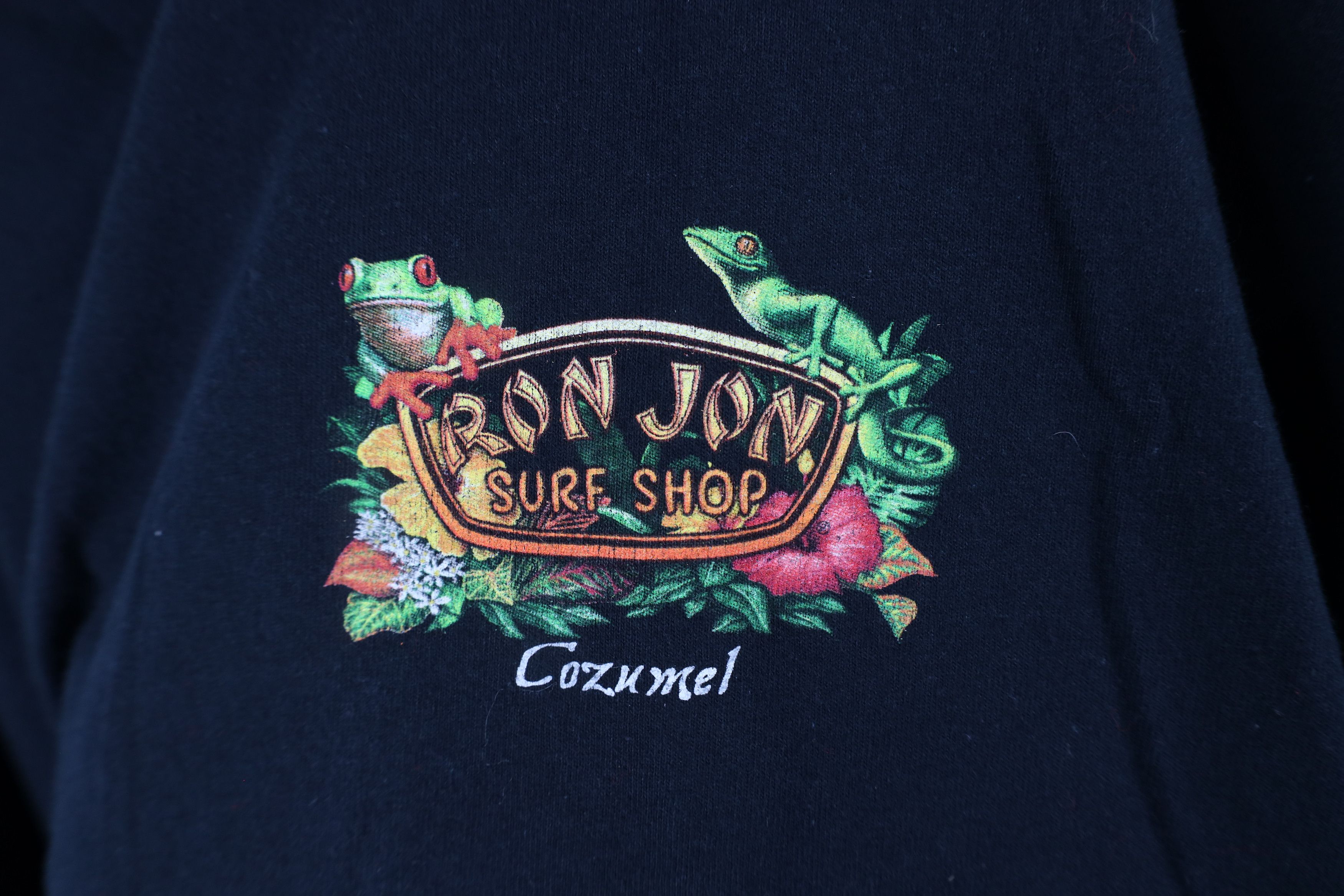 Ron Jon Surf Shop × Vintage Vintage Ron Jon Surf Shop Out Cozumel Mexico T-Shirt Black Size US XXL / EU 58 / 5 - 4 Thumbnail