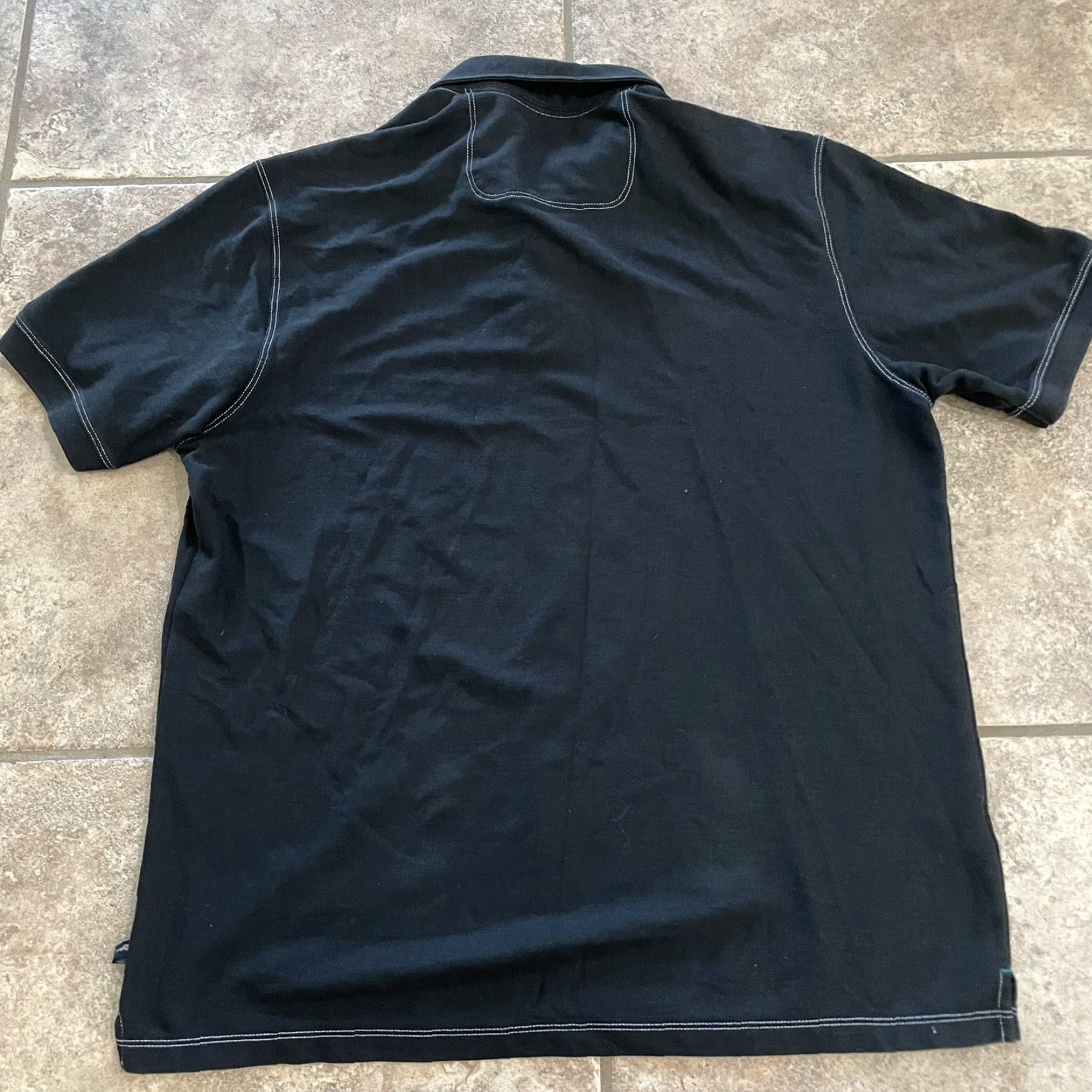 Tommy Bahama TommyBahama IslandZone Polo Shirt Mens Size L Black Pima Cotton Blend Shirt Size US L / EU 52-54 / 3 - 5 Thumbnail