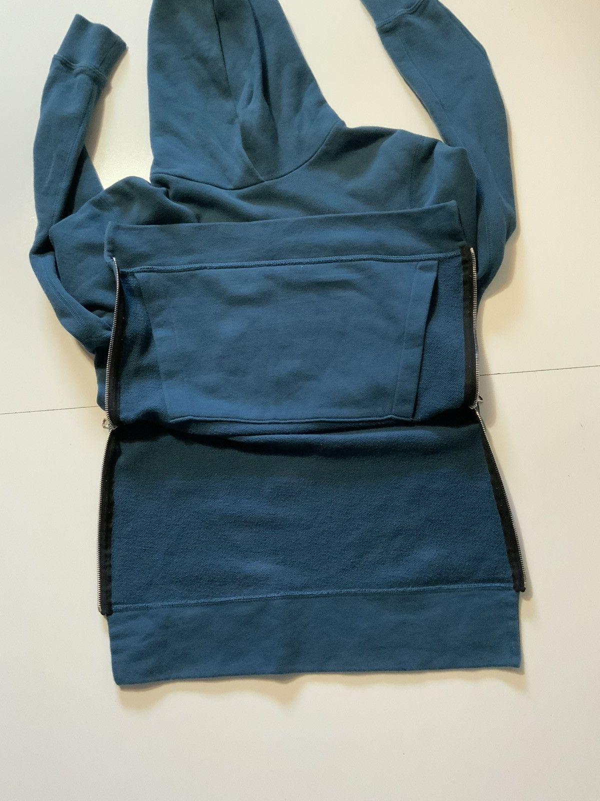 John Elliott John Elliott Terry Fleece Villain Side Zip Pullover Hoodie Size US L / EU 52-54 / 3 - 8 Thumbnail